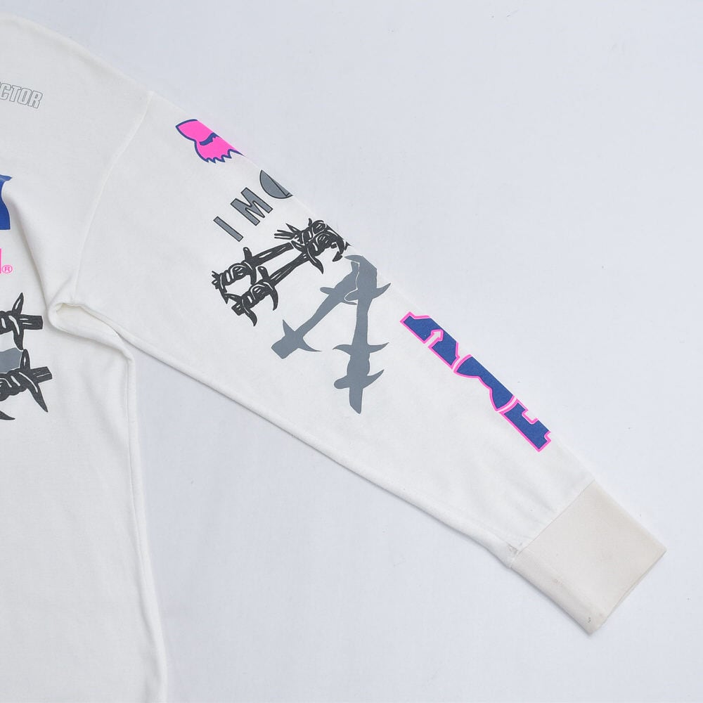 90s アメリカ製 FOX Racing フォックスレーシング ハイネック ロング