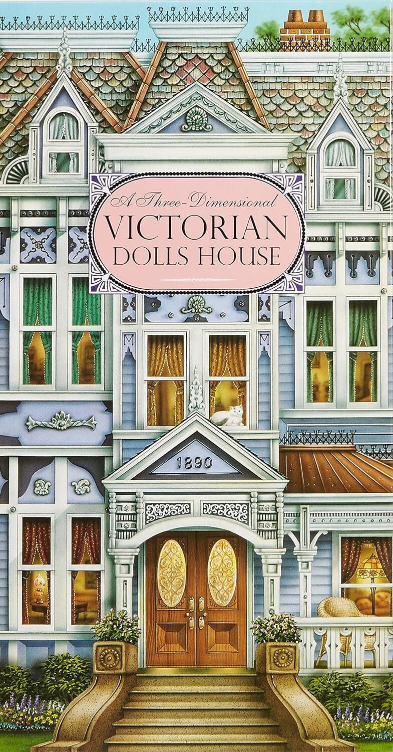 洋書 A three-Dimensional Victorian doll house 仕掛け絵本 | zassho