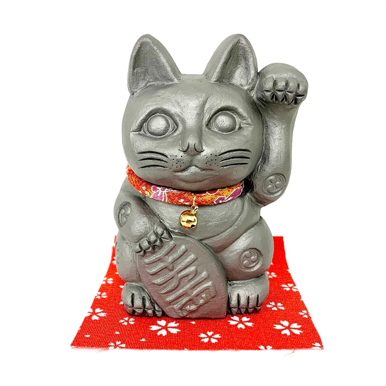 招き猫「招鬼猫すずニャンコ4号」鬼師kumi作 | GaRock ONLINE SHOP