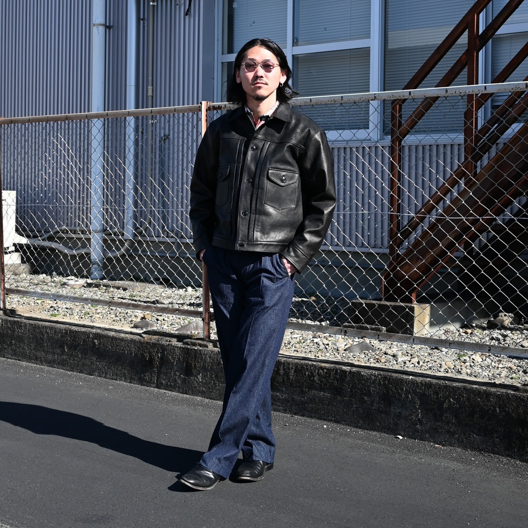 OLD JOE / DOUBLE-PLEATED SMARTY TROUSER | GANKO