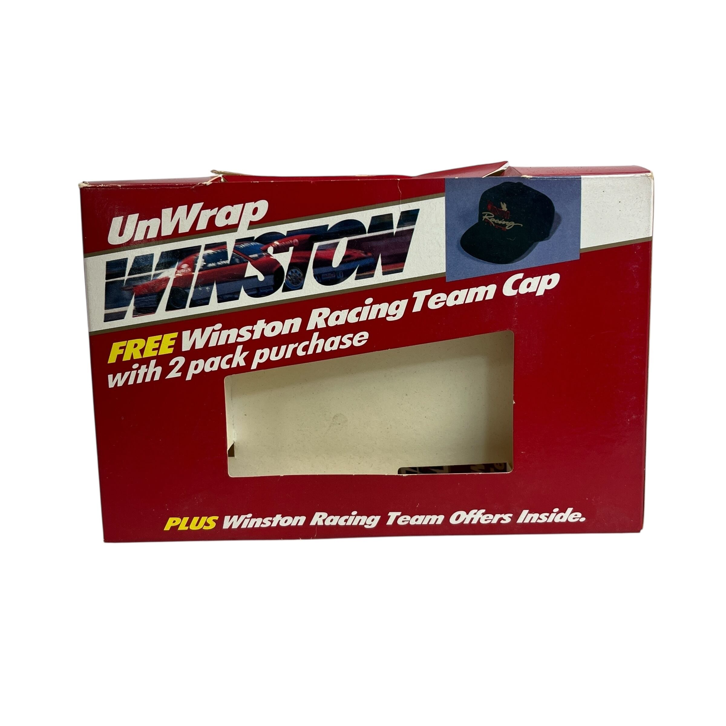 キャップ/帽子】w/Box Deadstock 90s Winston Racing(ウィンストン