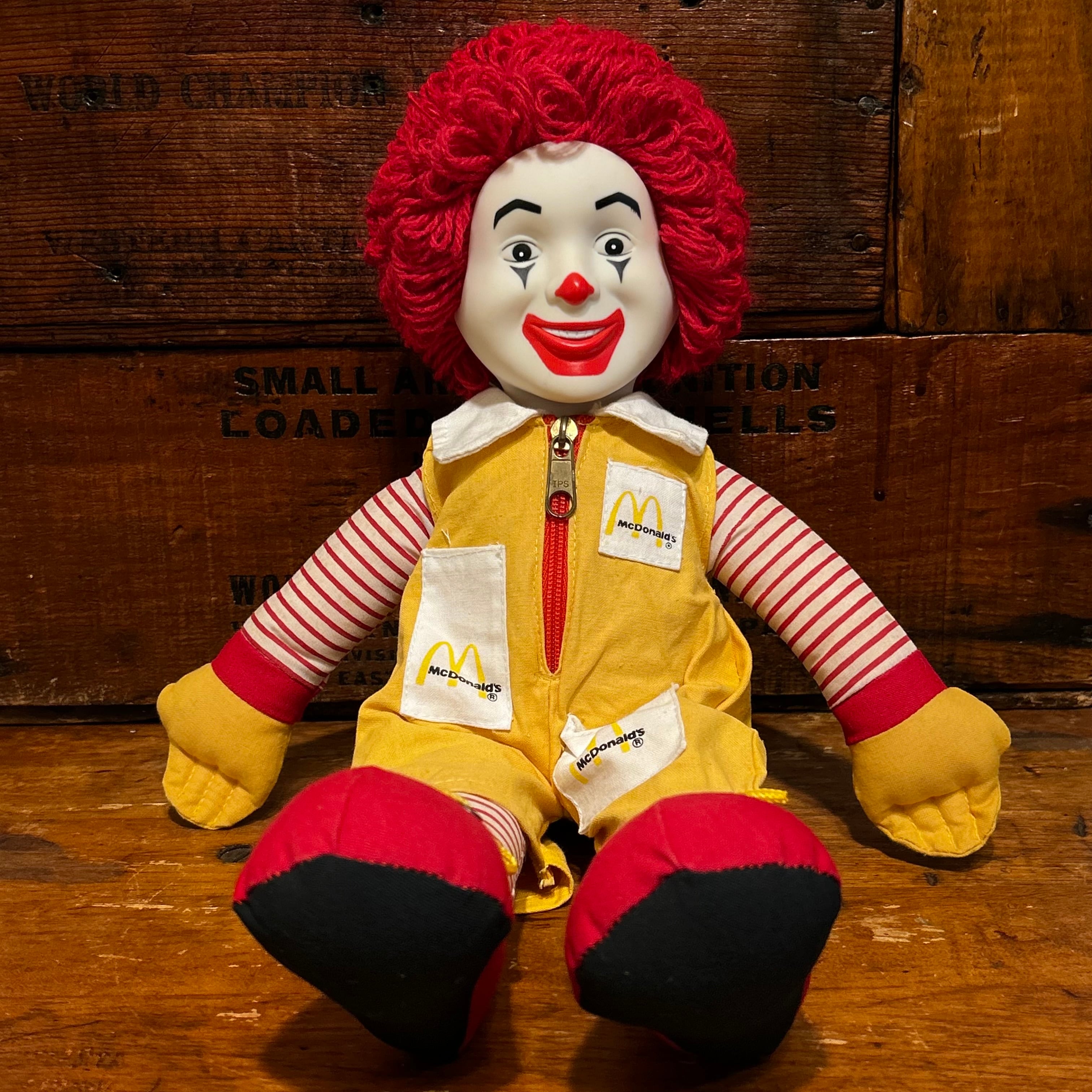 マクドナルド McDonald's ロナルド 人形 ヴィンテージ RONALD Plush
