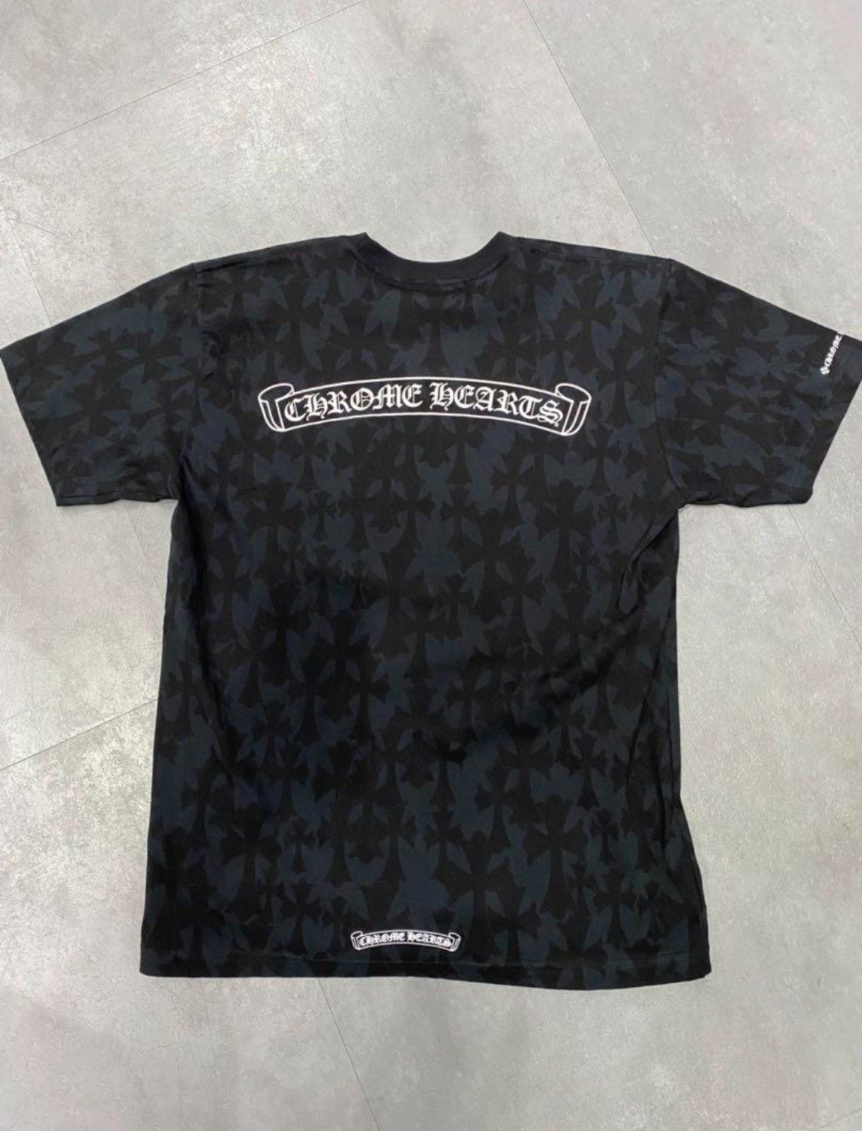 CHROME HEARTS クロムハーツ 総柄 Tシャツ 半袖 | chromehearts