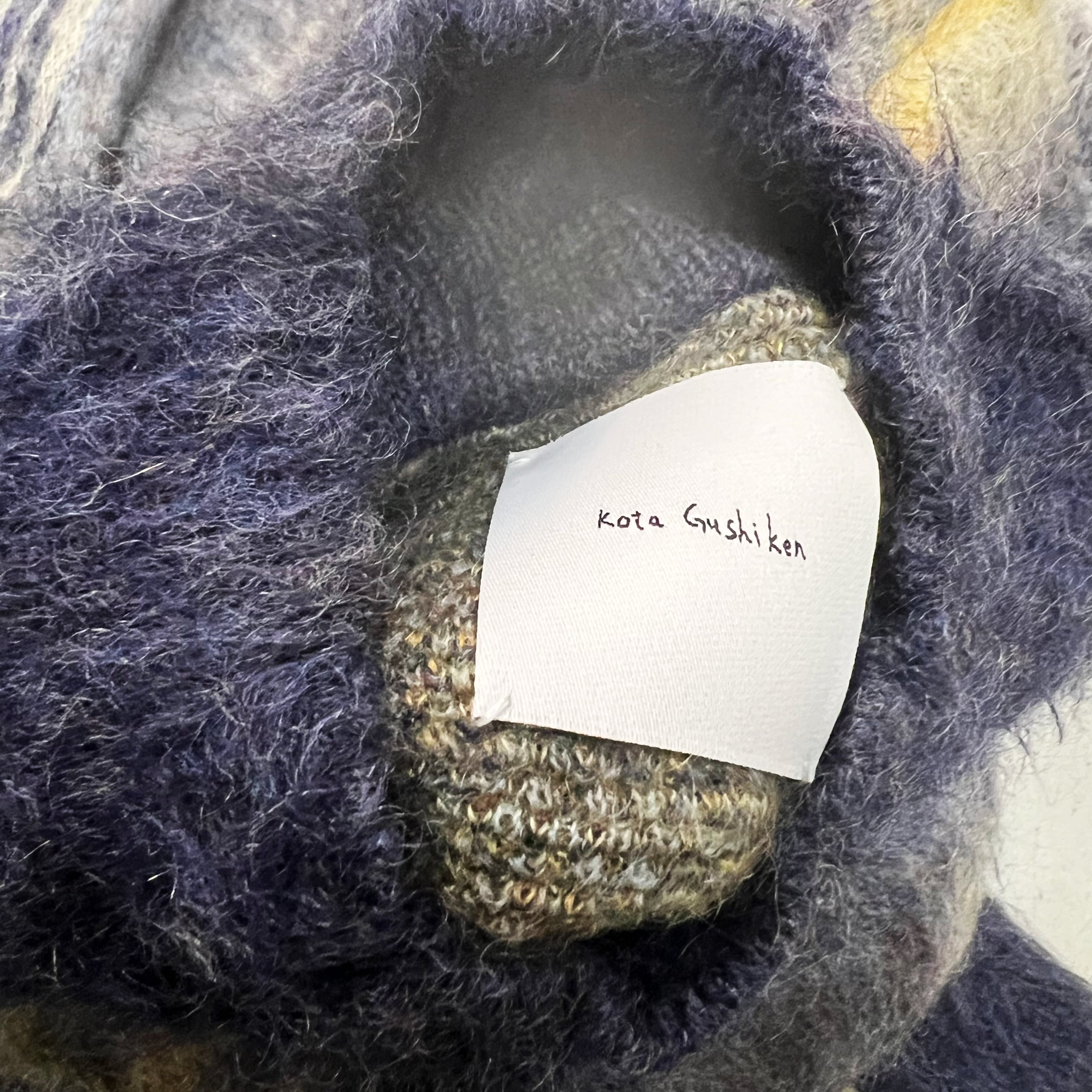 kota gushiken コウタグシケン 22AW The Starrish Night 星月夜 ニット