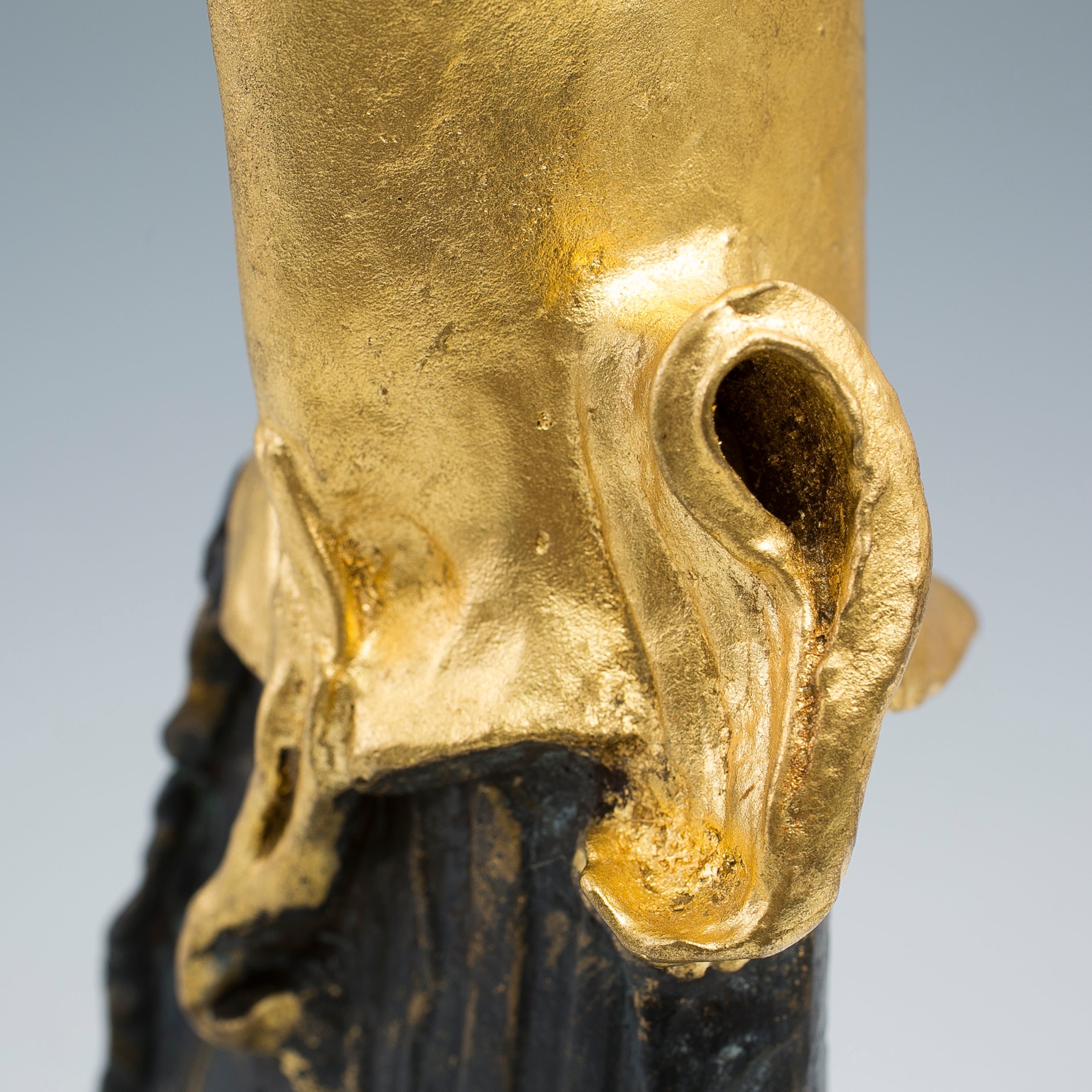 池田満寿夫 ブロンズ 万葉人 花器 花瓶 花入 オブジェ 置物 インテリア