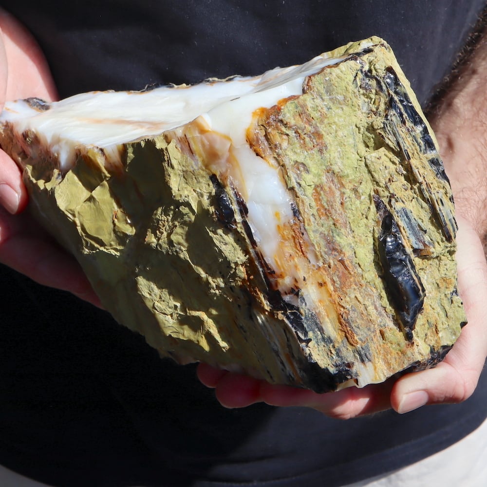 お客様専用】超特大！オパール化！珪化木 ペトリファイドウッド 3300g