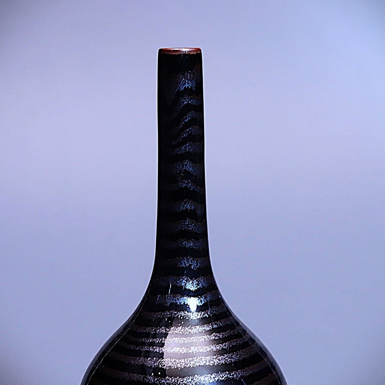 天目鶴首花瓶 (青木龍山) | plato 田中陶器店 │ 有田焼・伊万里焼