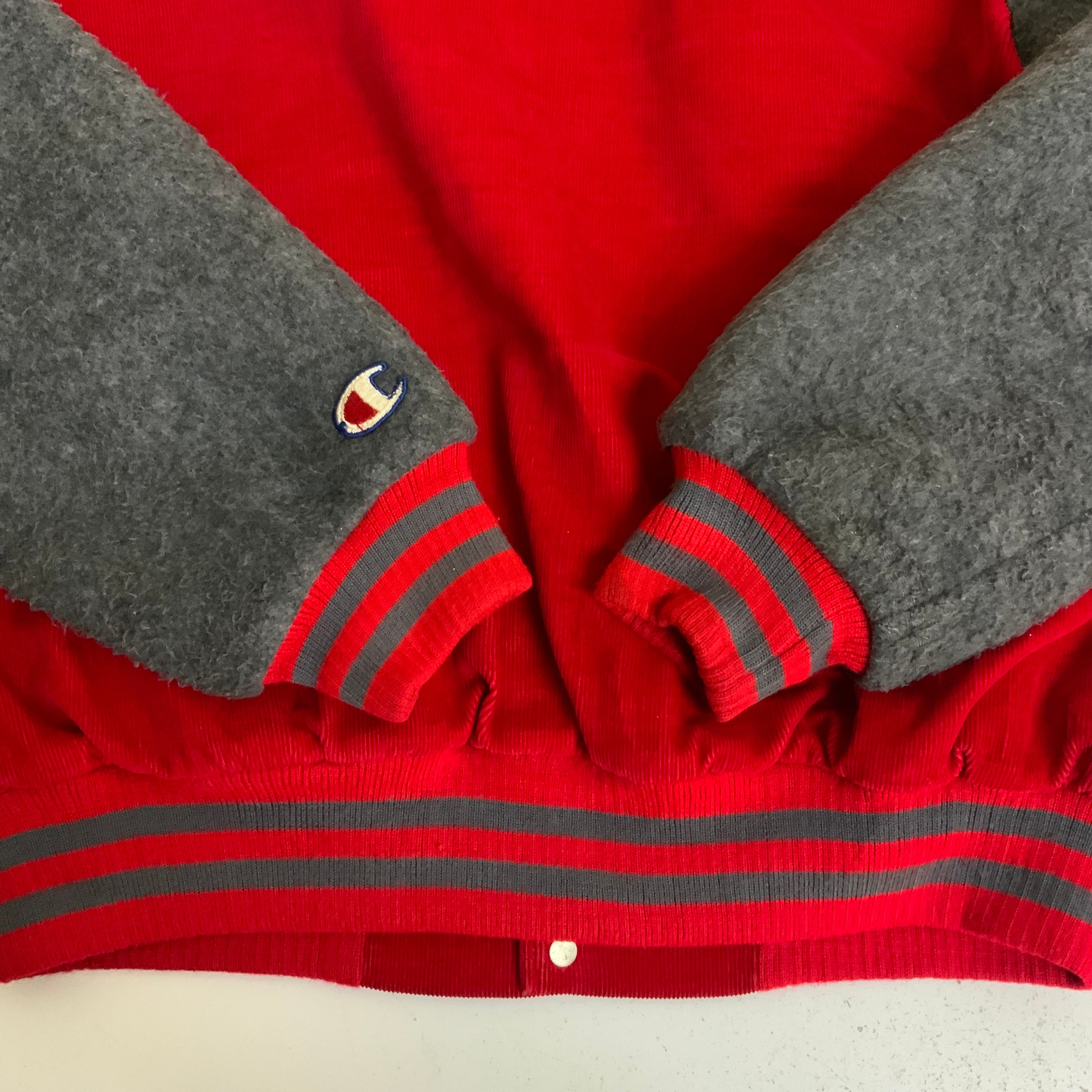 USA製 90年代 90s Champion チャンピオン コーデュロイ ブルゾン 無地