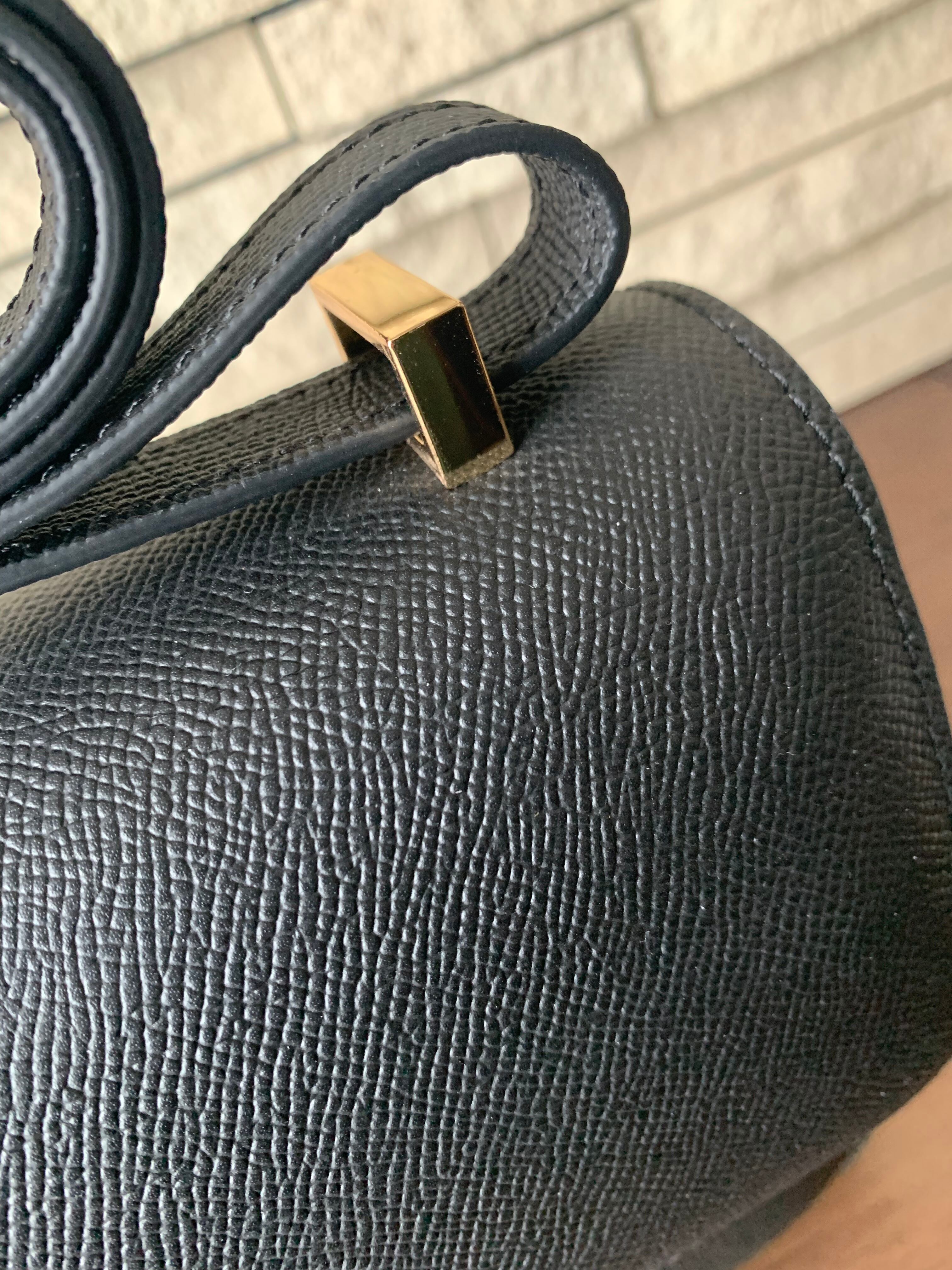 H金具♡本革ショルダーバッグ24 ブラック | ELLY