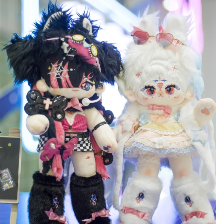 30cm 無属性ぬいぐるみ 骨有 コットン ドール 無属性 スケルトン有