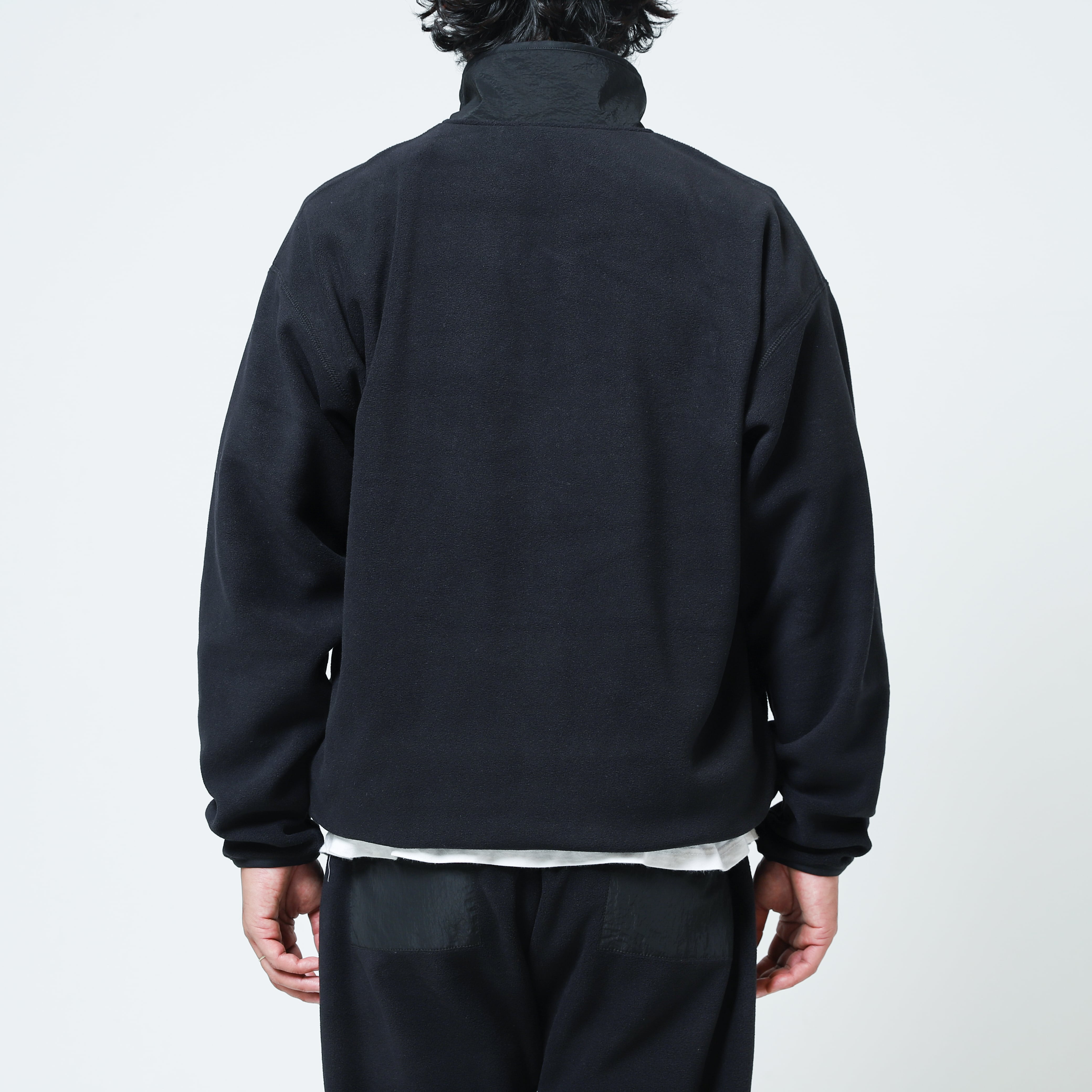Micro Fleece Nylon Combination P/O Jacket | OVY