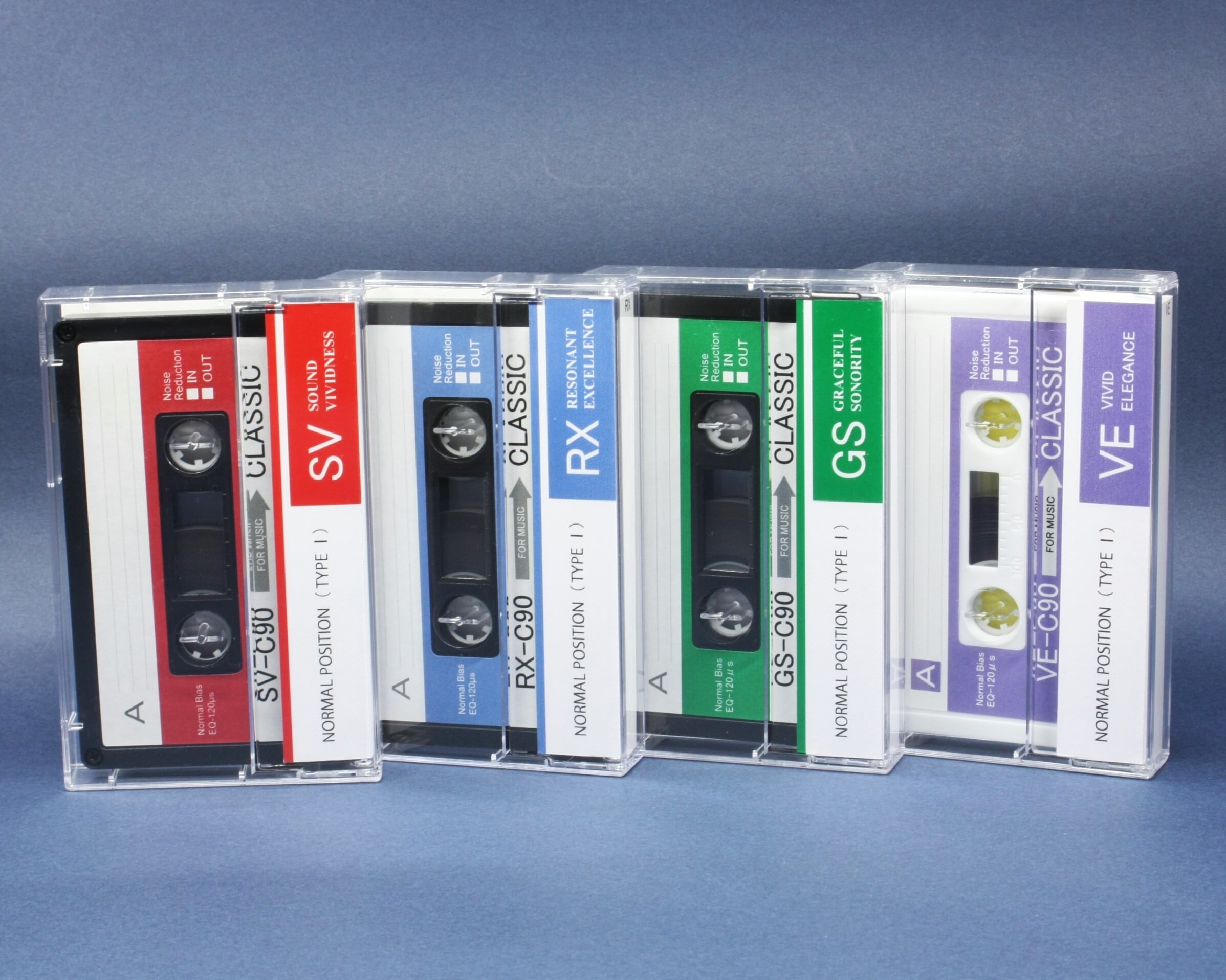 C90・4本組・オリジナルデザインカセット・アソート | 向実庵 （kou