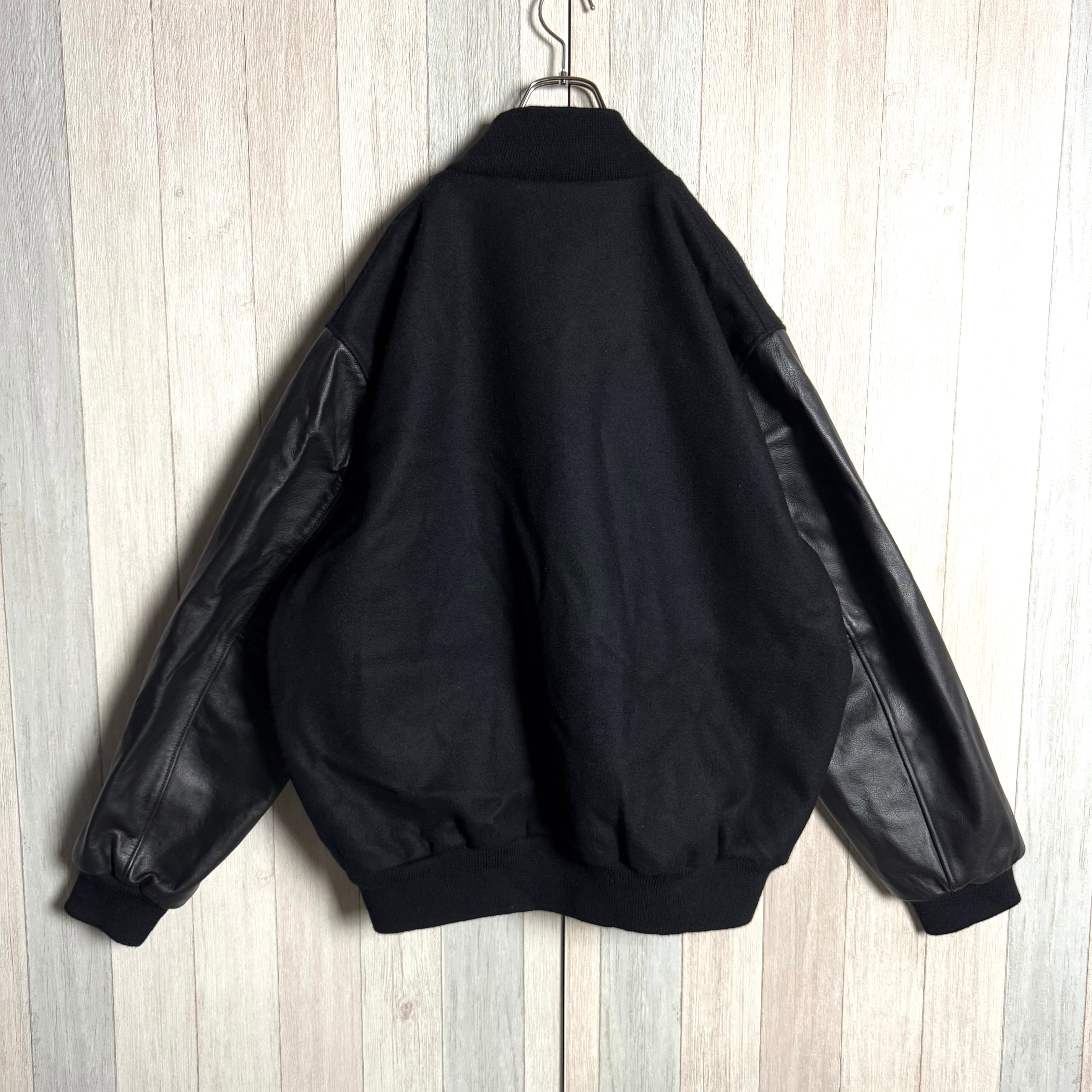 USA製 Settlemier's セトルマイヤーズ アワードジャケット 袖レザー