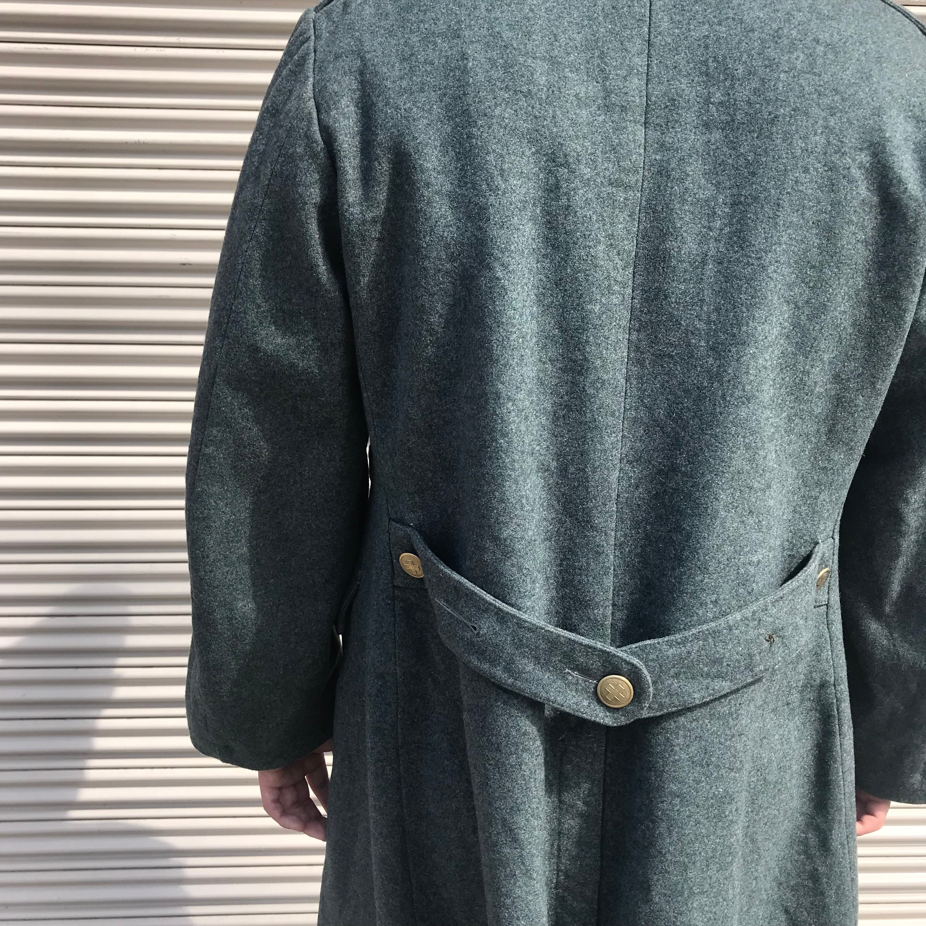 貴重 40s スイス軍実物 Swiss ARMYウール グレートコート ジャケット