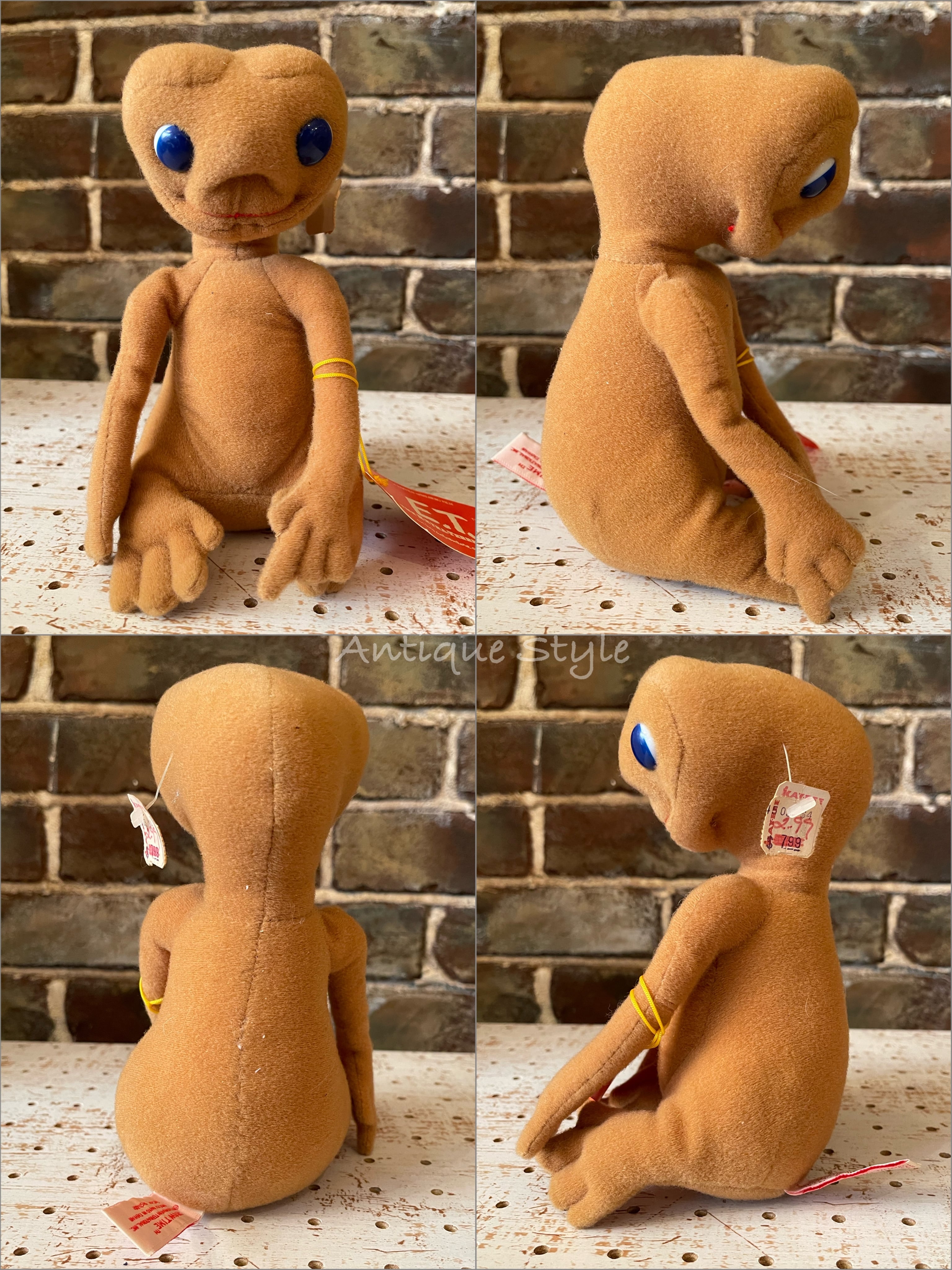 1982s E.T. KAMAR カマー ヴィンテージ ぬいぐるみ (小) タグ付き