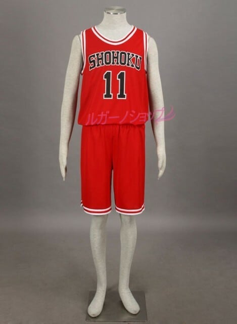 K3094 超経典『SLAM DUNK』（スラムダンク）湘北高校 流川 楓 背番号11