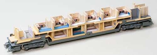 メイクアップシール「285系 サンライズエクスプレス 7両セット」（KATO