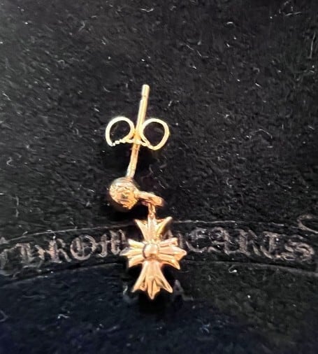 CHROME HEARTS クロムハーツ 22K TNY E CH PLS ピアス | chromehearts