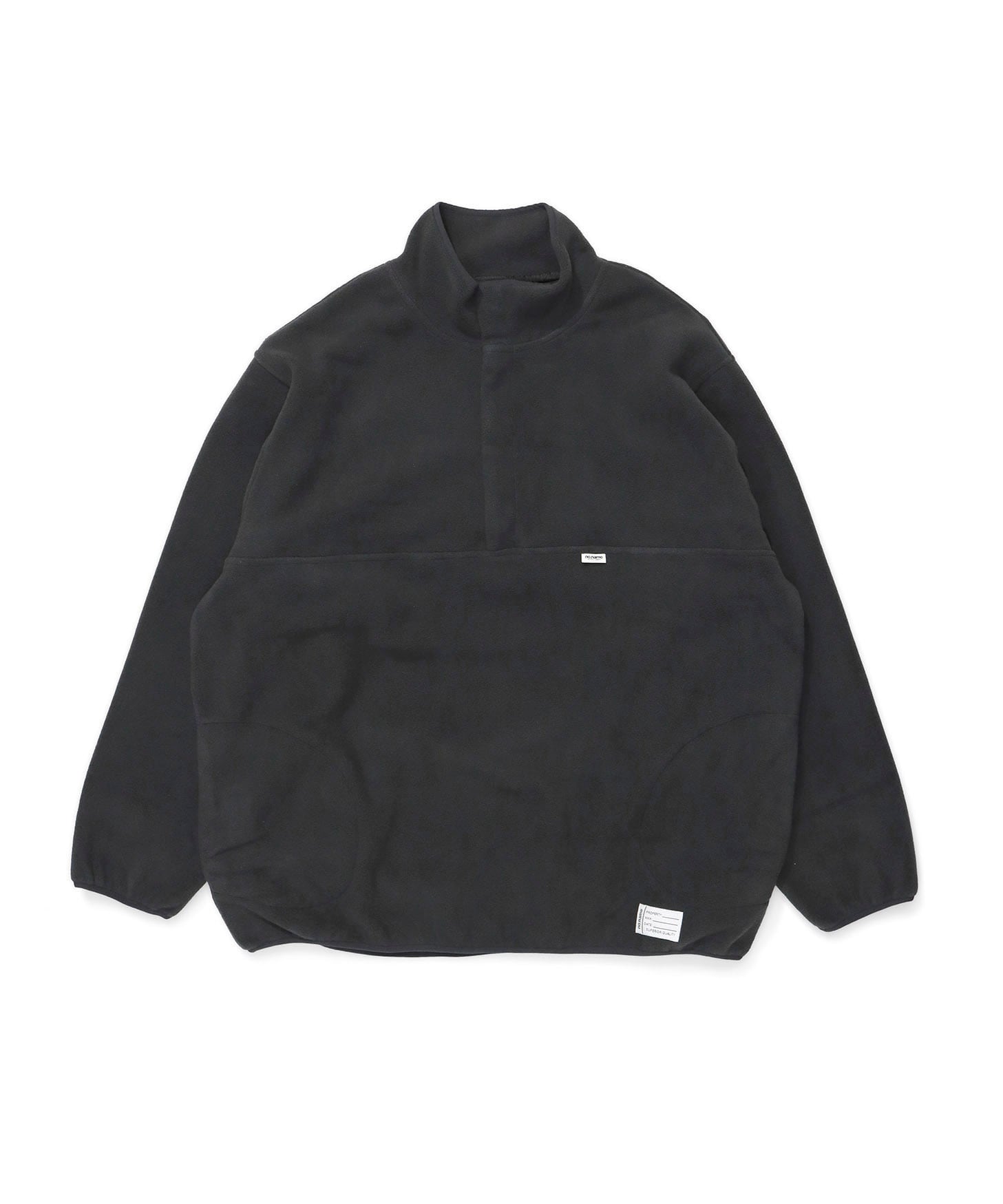 Half Snap Fleece Pullover / SHADOW | no_name Online Store