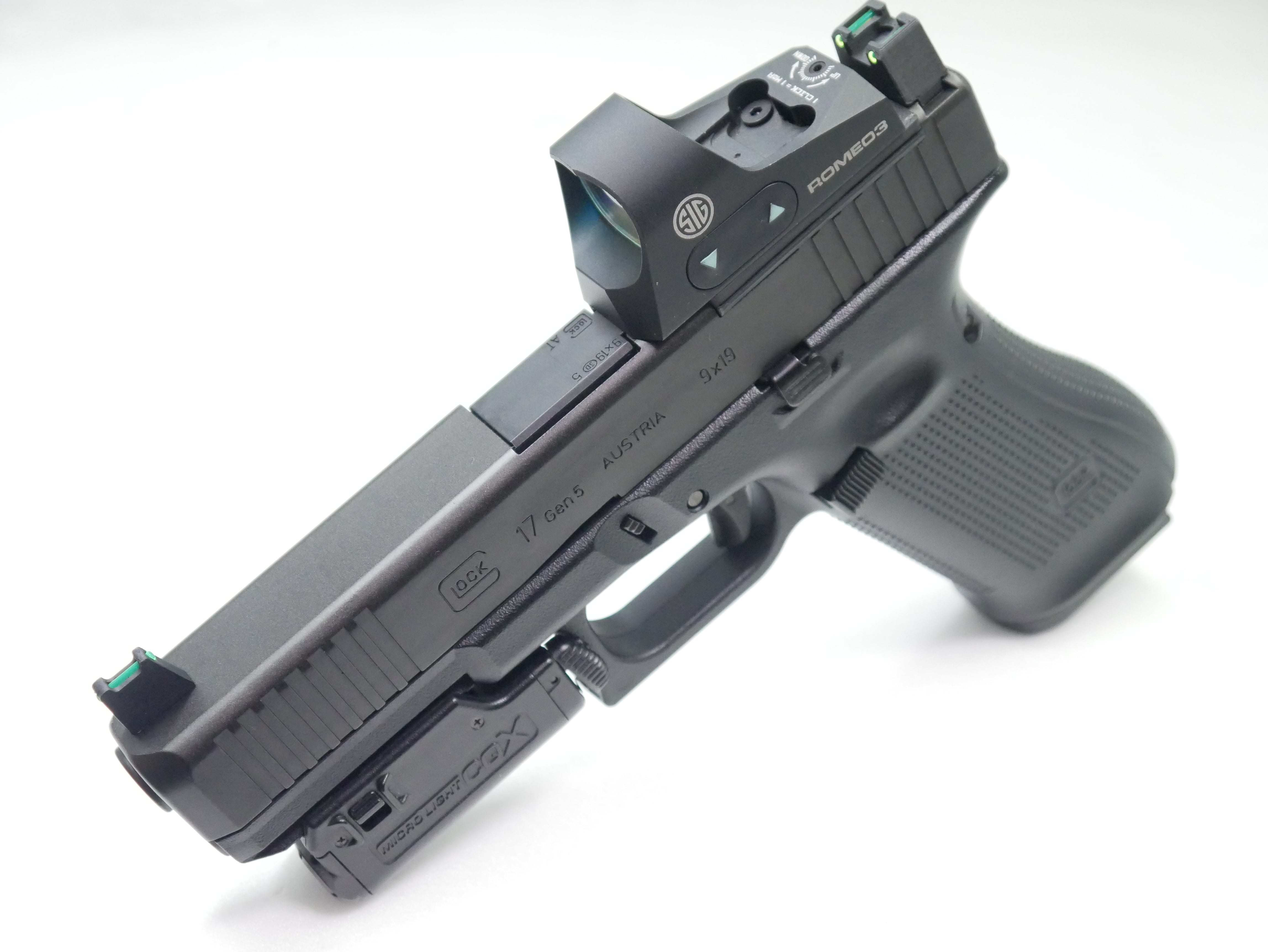 東京マルイ G17 Gen5 MOS対応 DOCTERサイトマウントプレート2種セット