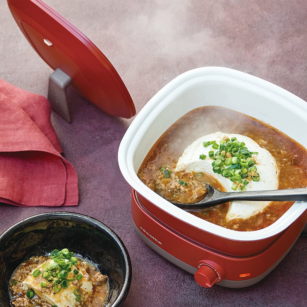 レコルト ポットデュオ キャレ／レッド RPD-4（R） | レコルト公式