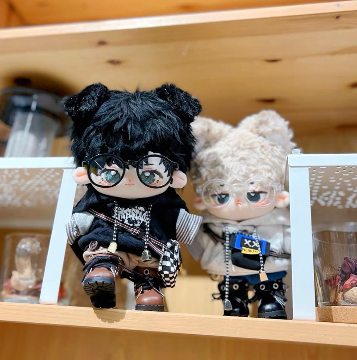 15cm20cmぬいぐるみ用 ちびぬい 着せ替え服 ぬい服 4点セット