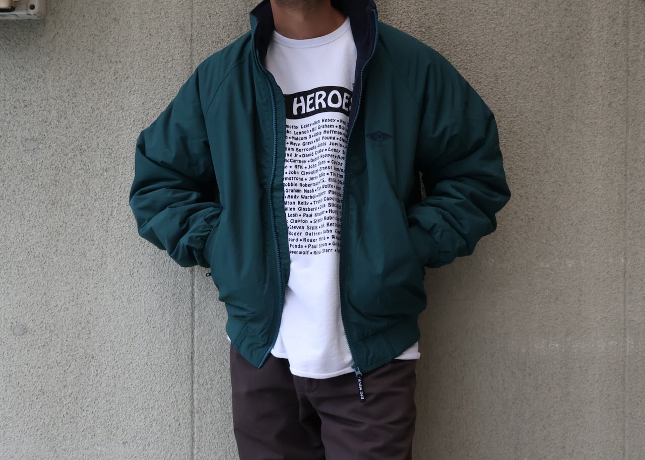 BIG MIKE / 裏フリースナイロンジャケット | castlerock