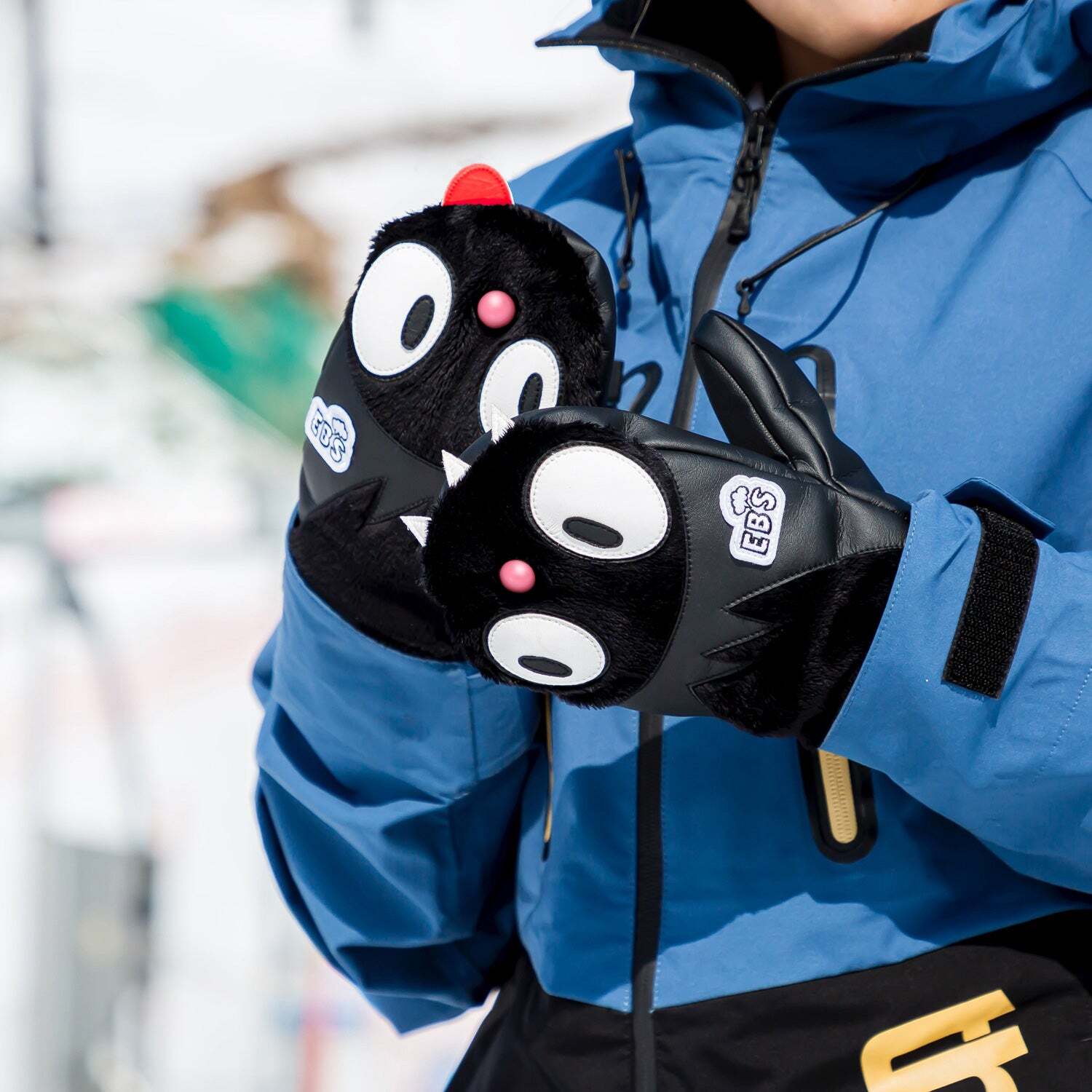 25-26 eb's HARUSAKI MITT KEMONOCHAN エビス ハルサキ ミット ケモノ