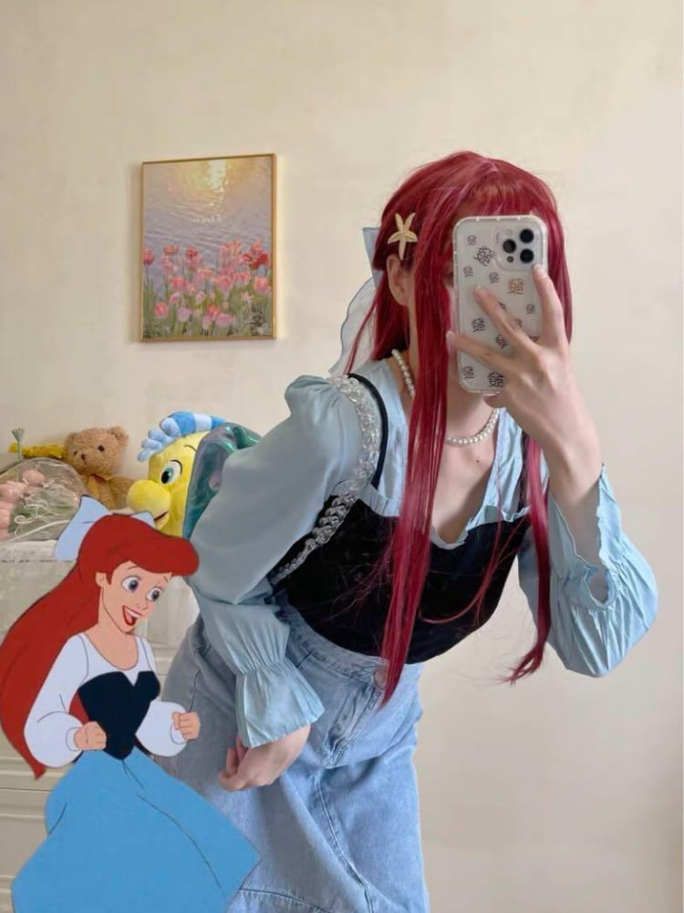 ディズニープリンセス アリエル キスザガール ドレス ワンピース Dハロ