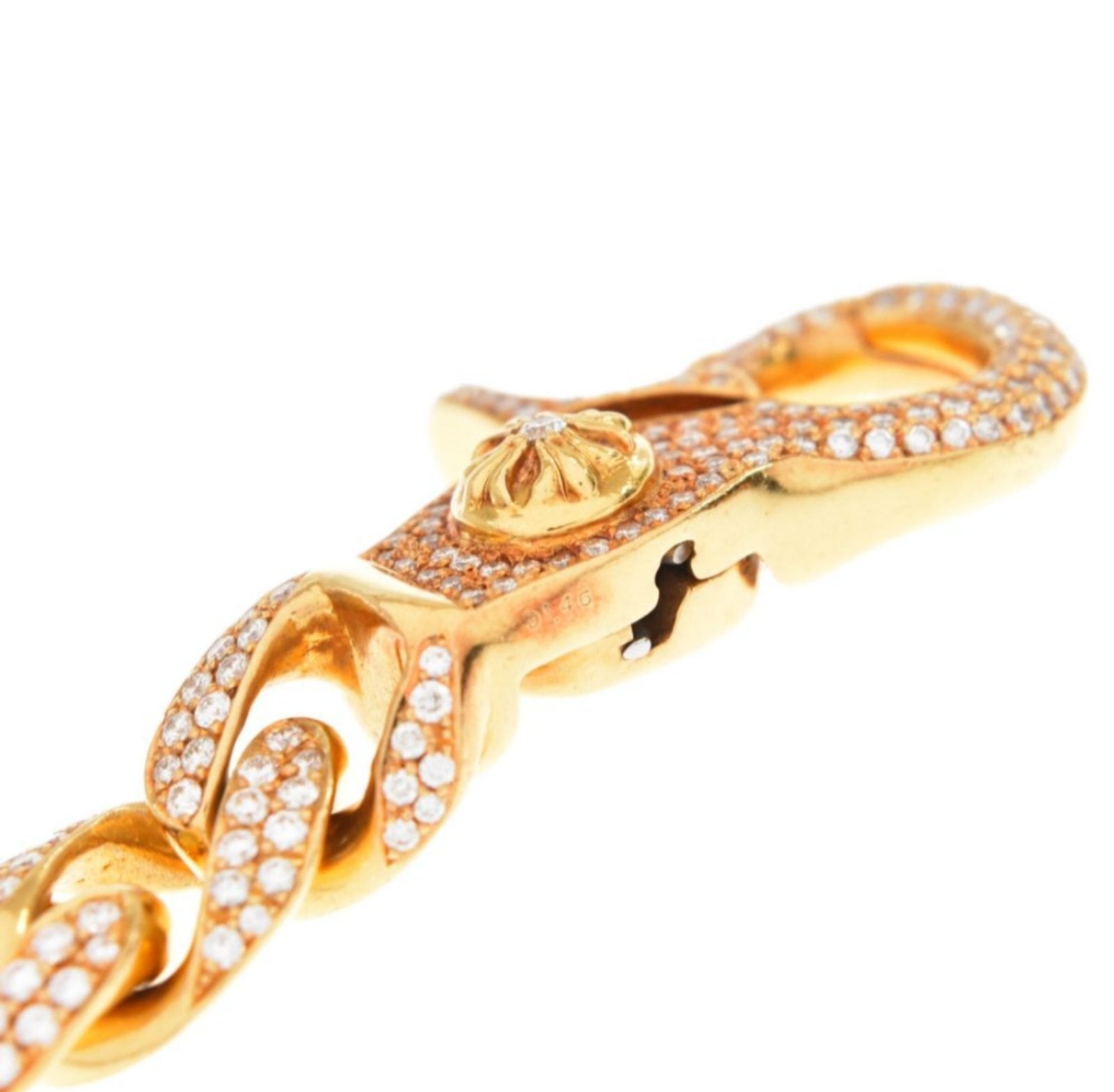 CHROME HEARTS クロムハーツ 22K CLP CHN CLASSIC-S ショート