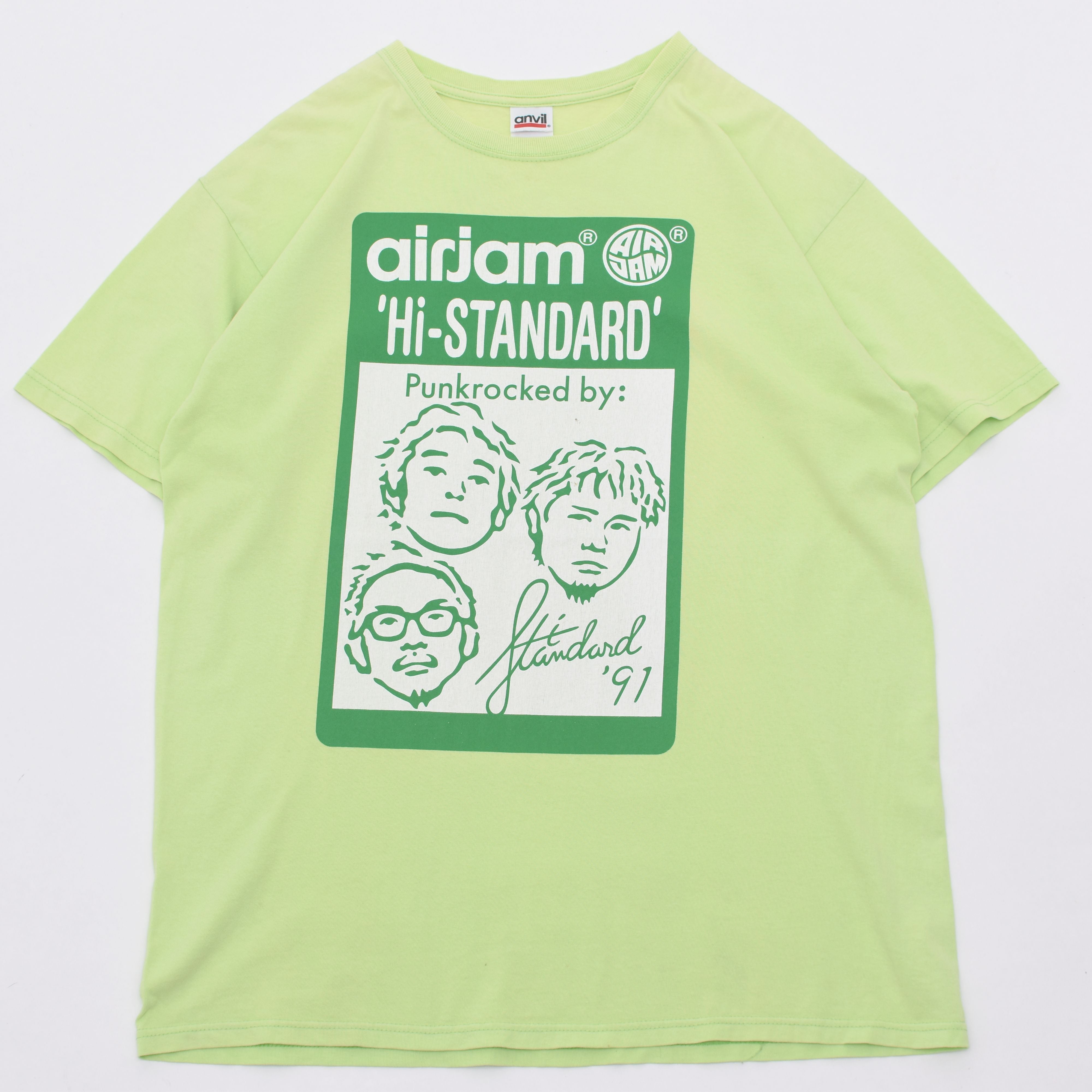 airjam Hi-STANDARD print T shirt バンドTシャツ | 古着屋 grin days