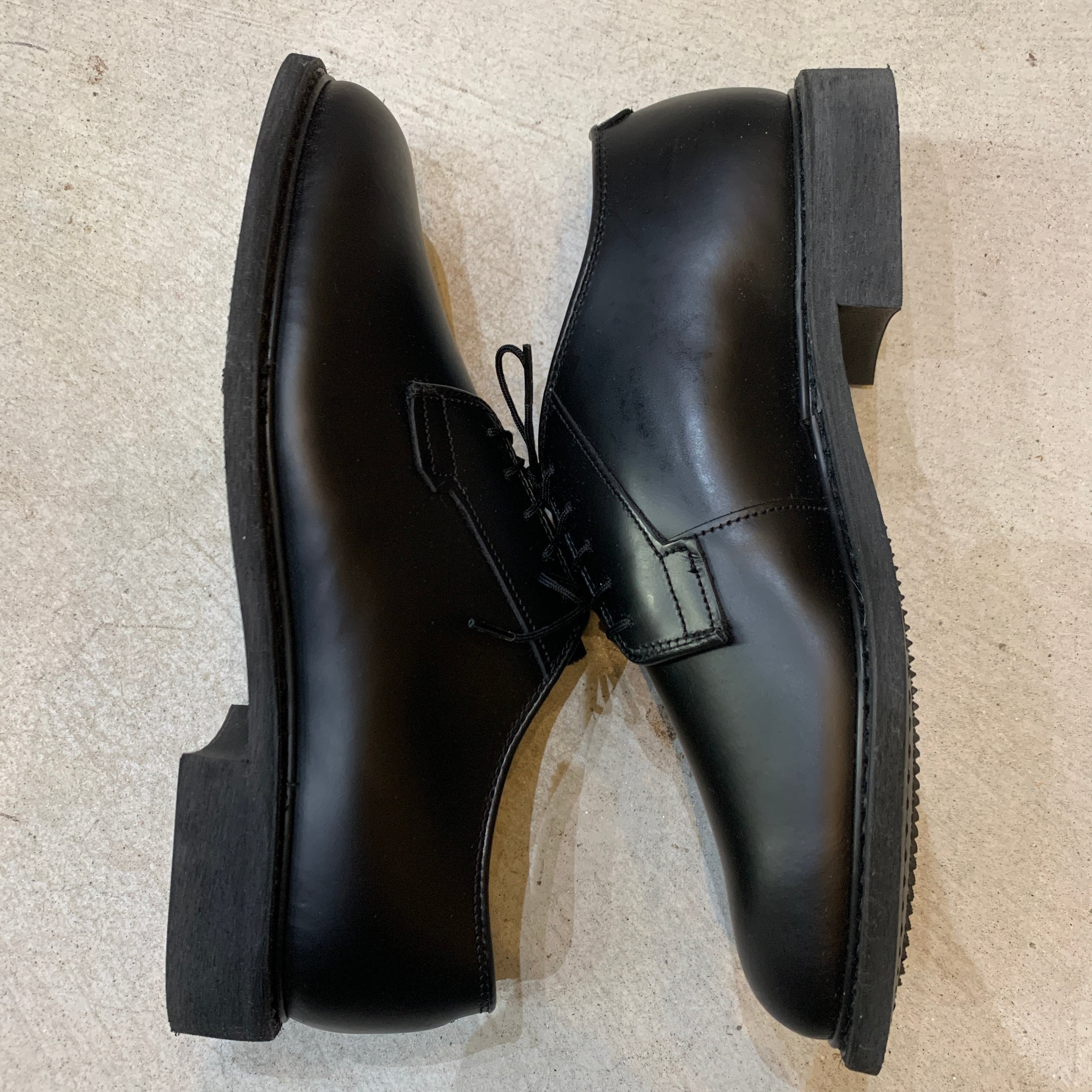 箱付きデッドストック BATES サービスシューズ USNAVY 黒 27cm | 古着