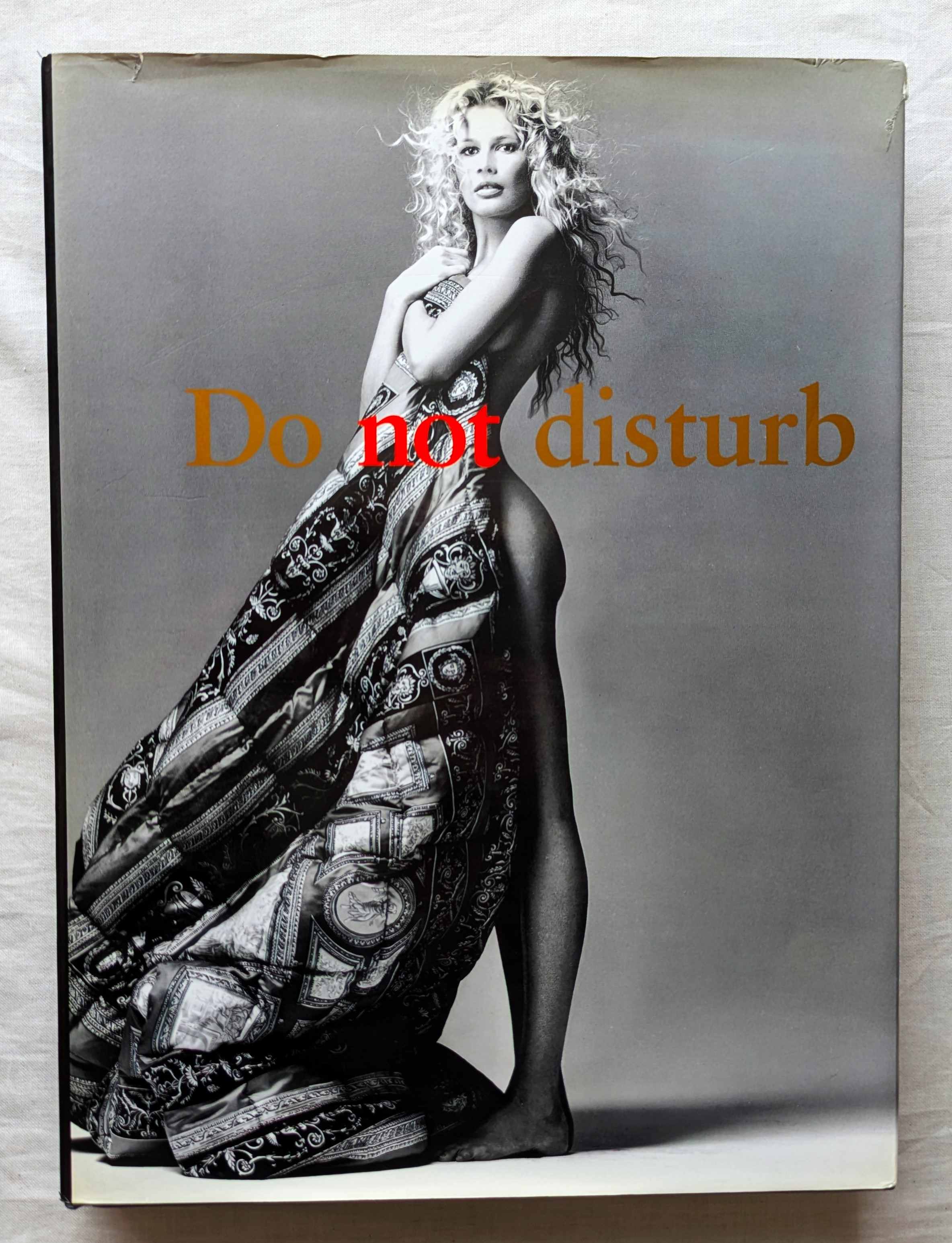 ヴェルサーチ Versace Do not disturb 写真集 クラウディア・シファー