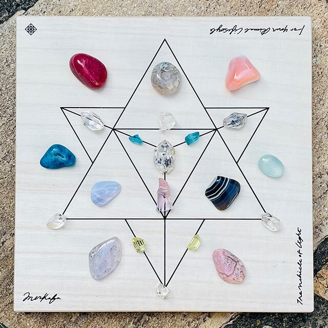 クリスタルグリッド【メルカバ】 | CRYSTAL PHARMACY｜宝石薬局