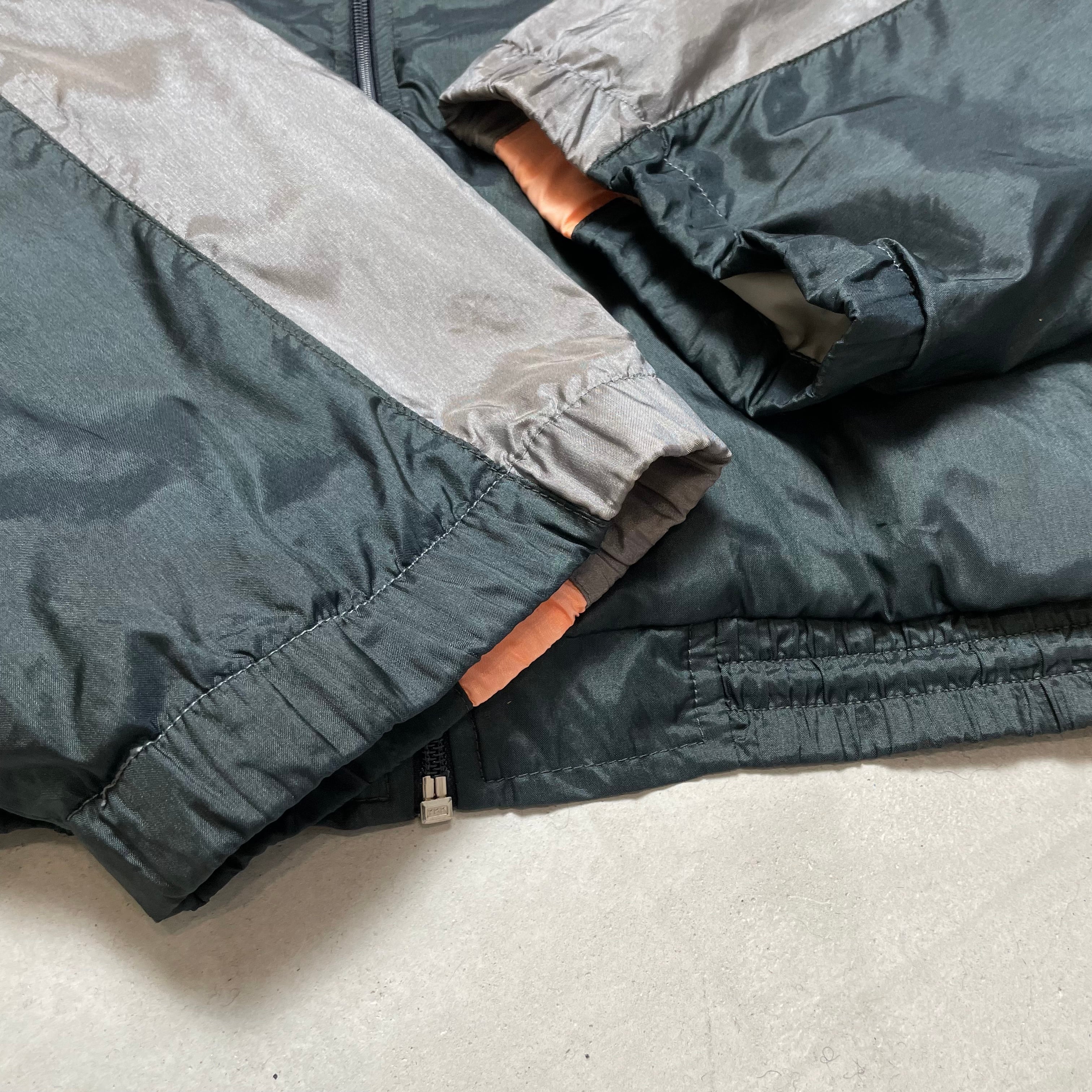 90s NIKE ナイキ 銀タグ ナイロンジャケット トラックジャケット ロゴ