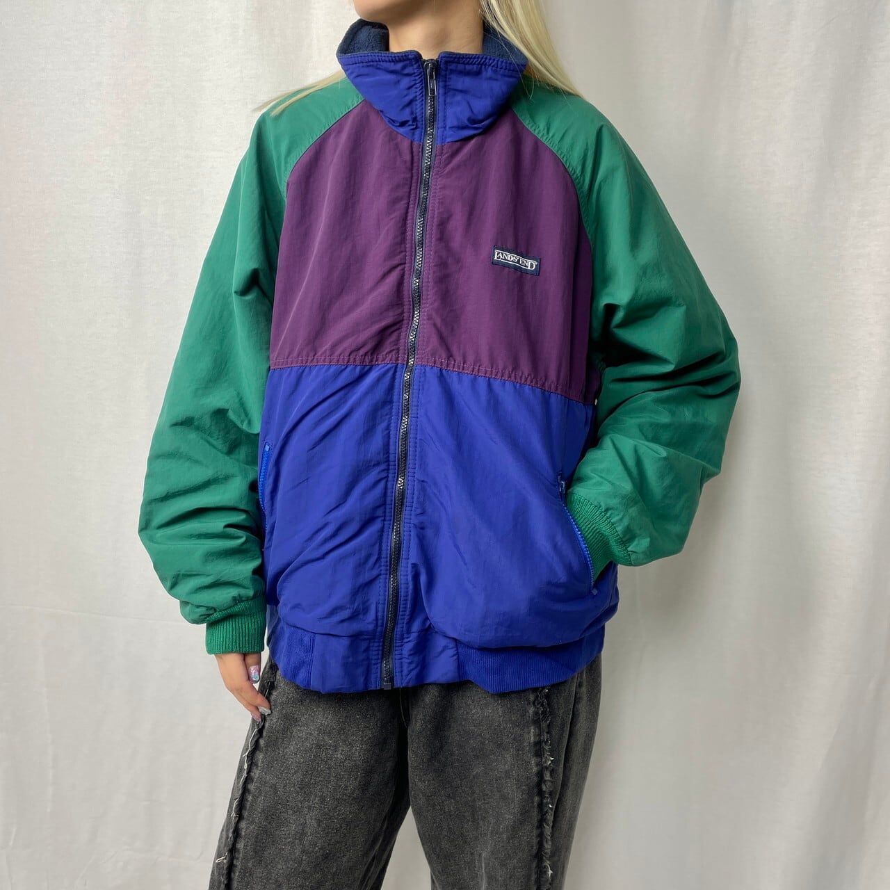 90年代 LANDS' END ランズエンド SQUALL JACKET スコールジャケット