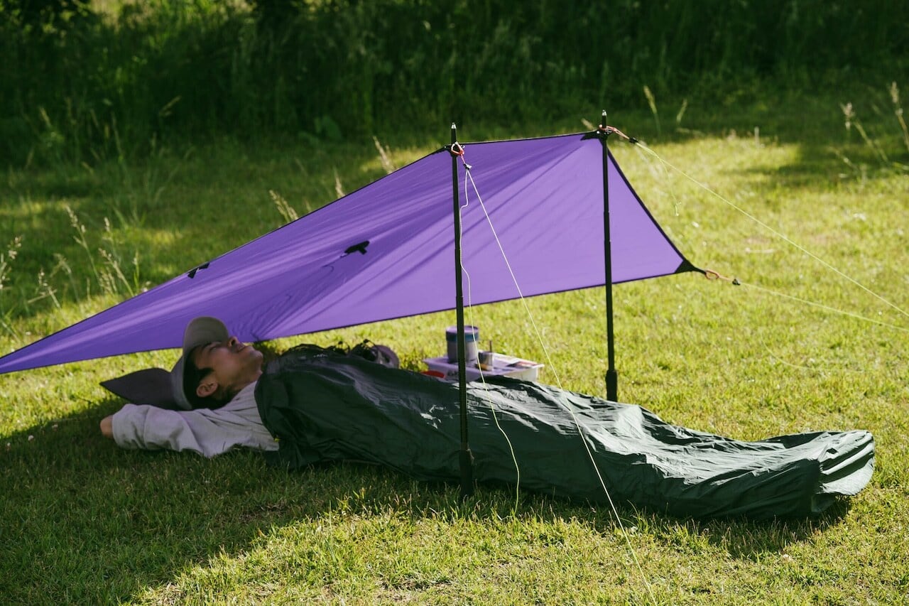 PB Tarp 5×5 Micro | JINDAIJI MOUNTAIN WORKS