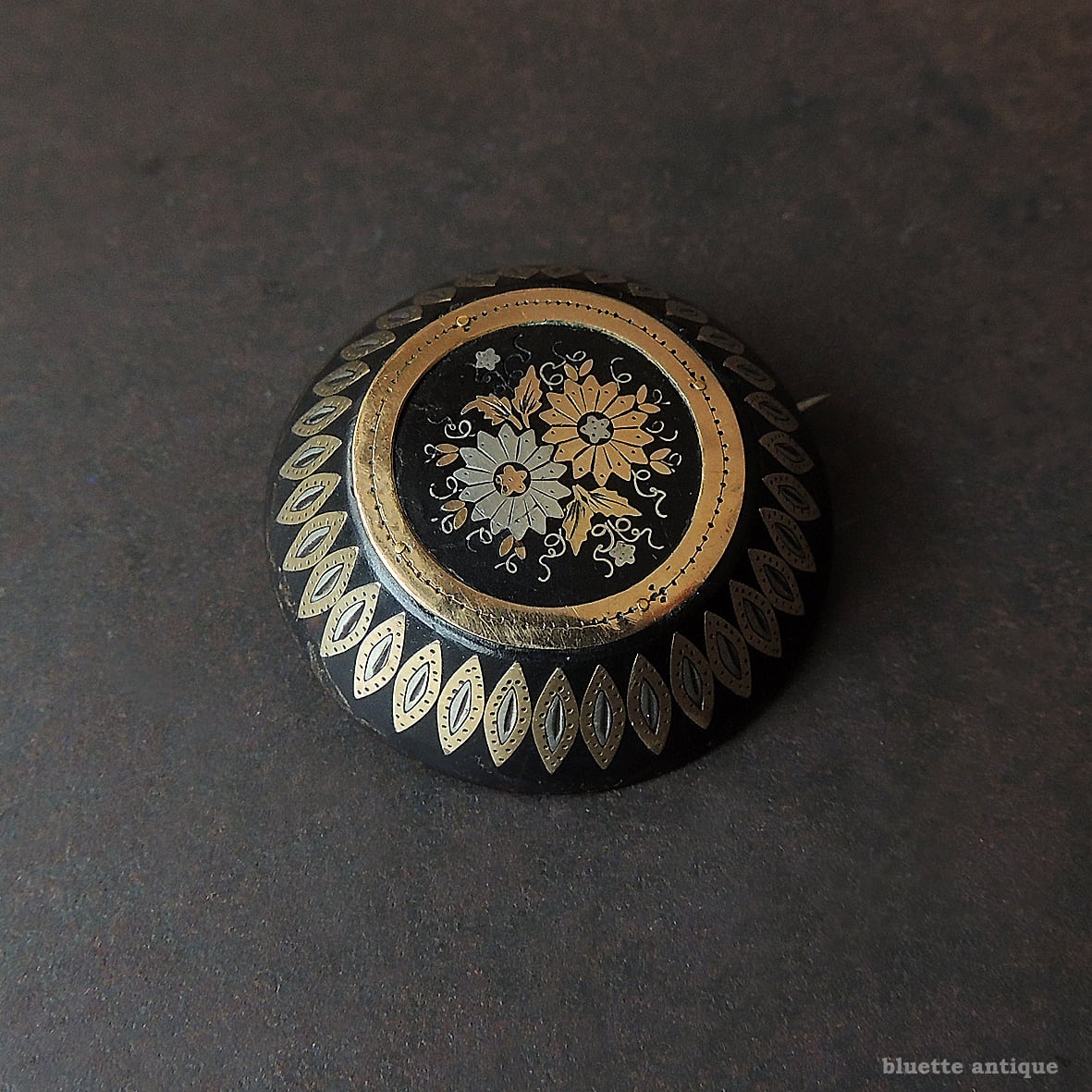 アンティークジュエリー ピクウェ ブローチ 【マーガレット