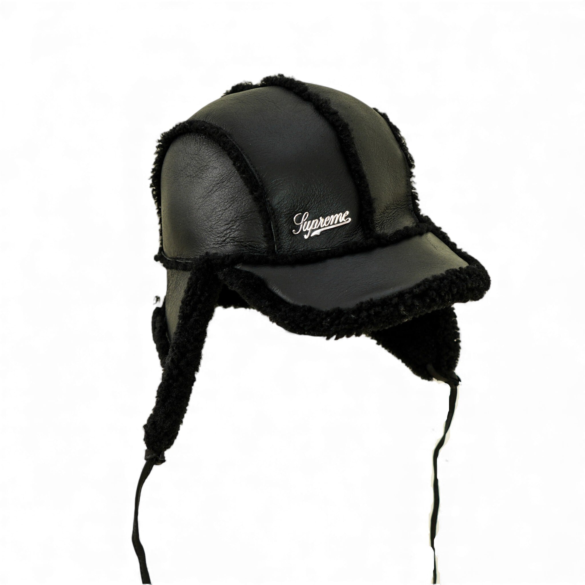 Supreme シュプリーム Shearling Lined Earflap CAP ムートン 耳当て