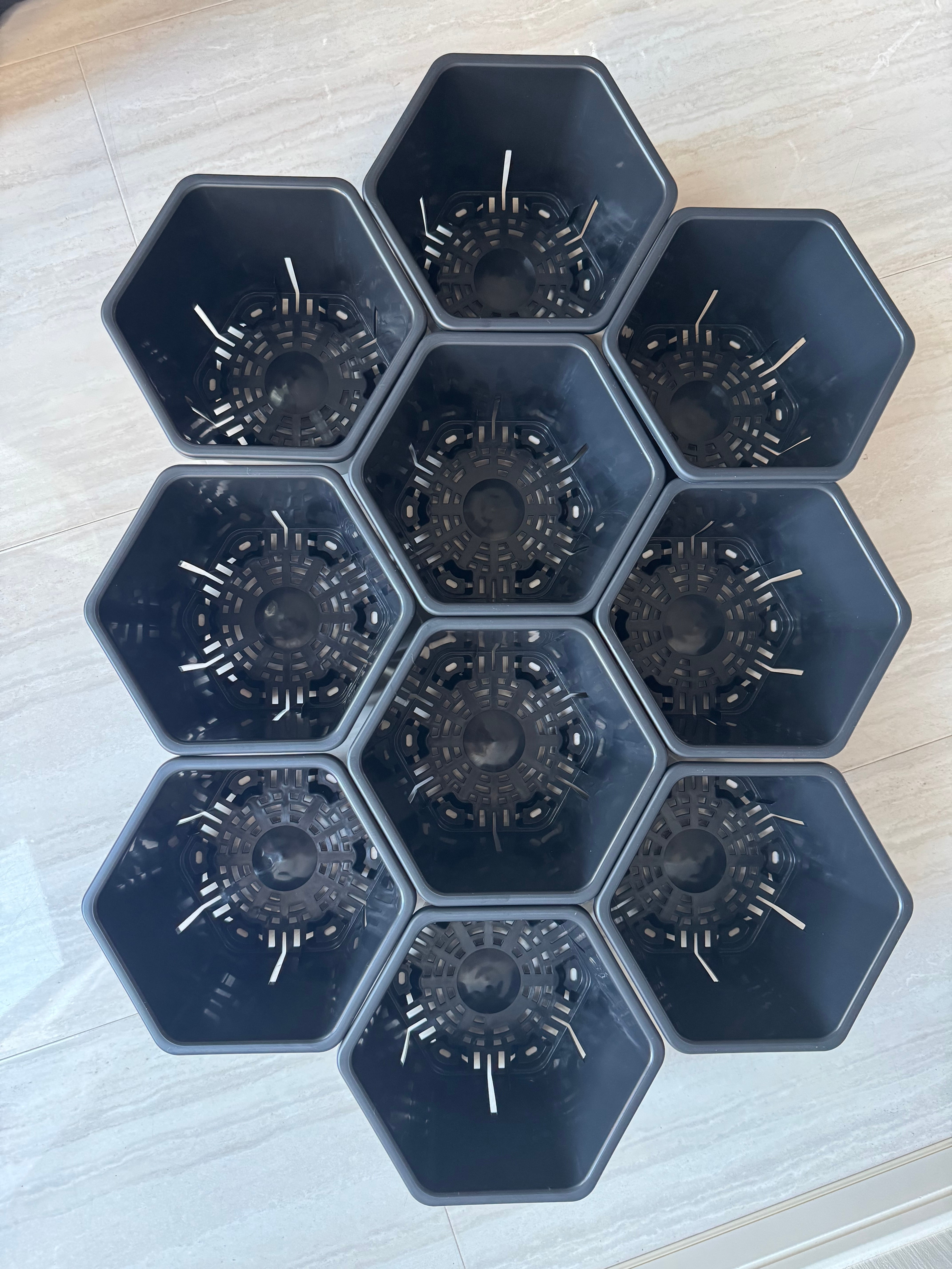 HexaPot 〝ヘキサポット〟5号サイズ 10ポットセット | Pay ID