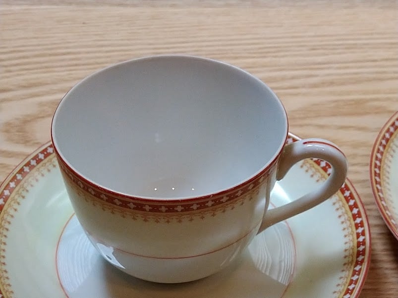 オールドノリタケ デミタス カップ＆ソーサー コーヒー RC☆印 1934