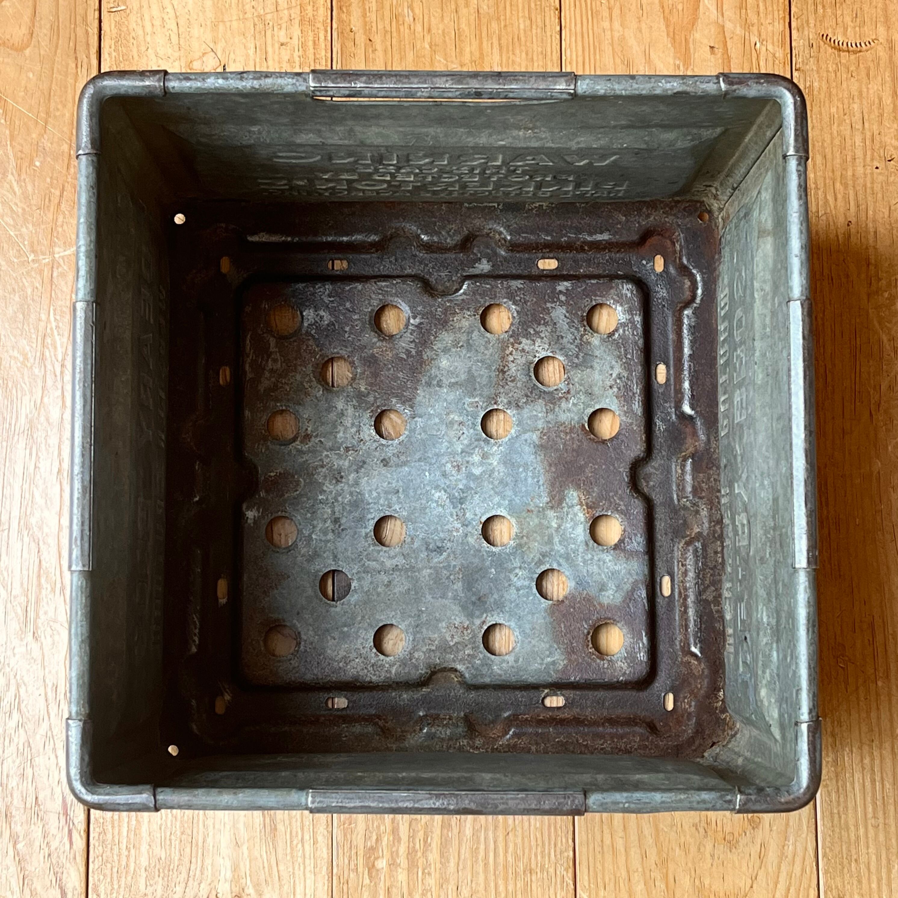 Vintage Milk Crate ミルククレート USA製 インダストリアル 店舗