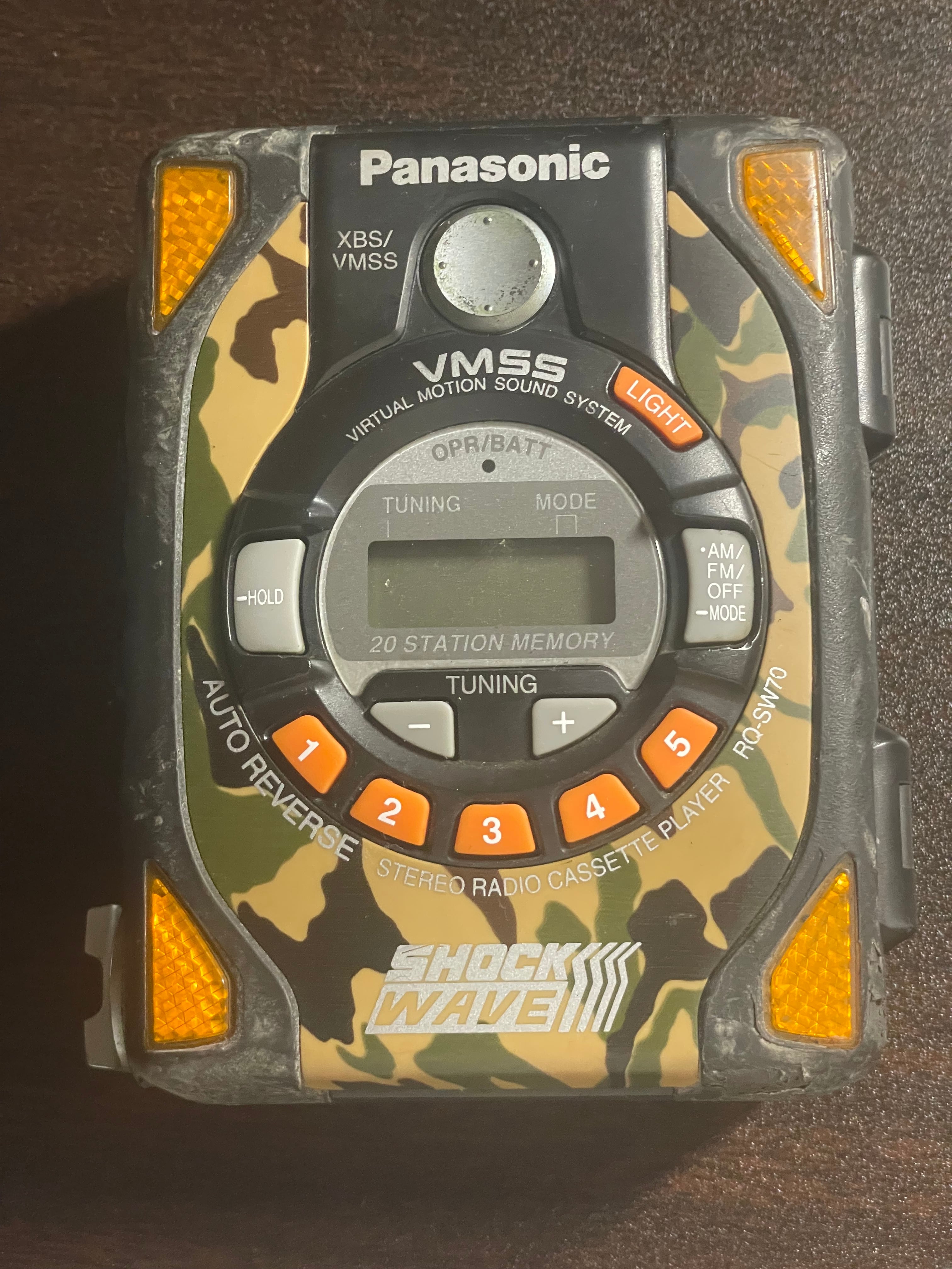 Panasonic SHOCK WAVE RQ-SW5 | bootbox