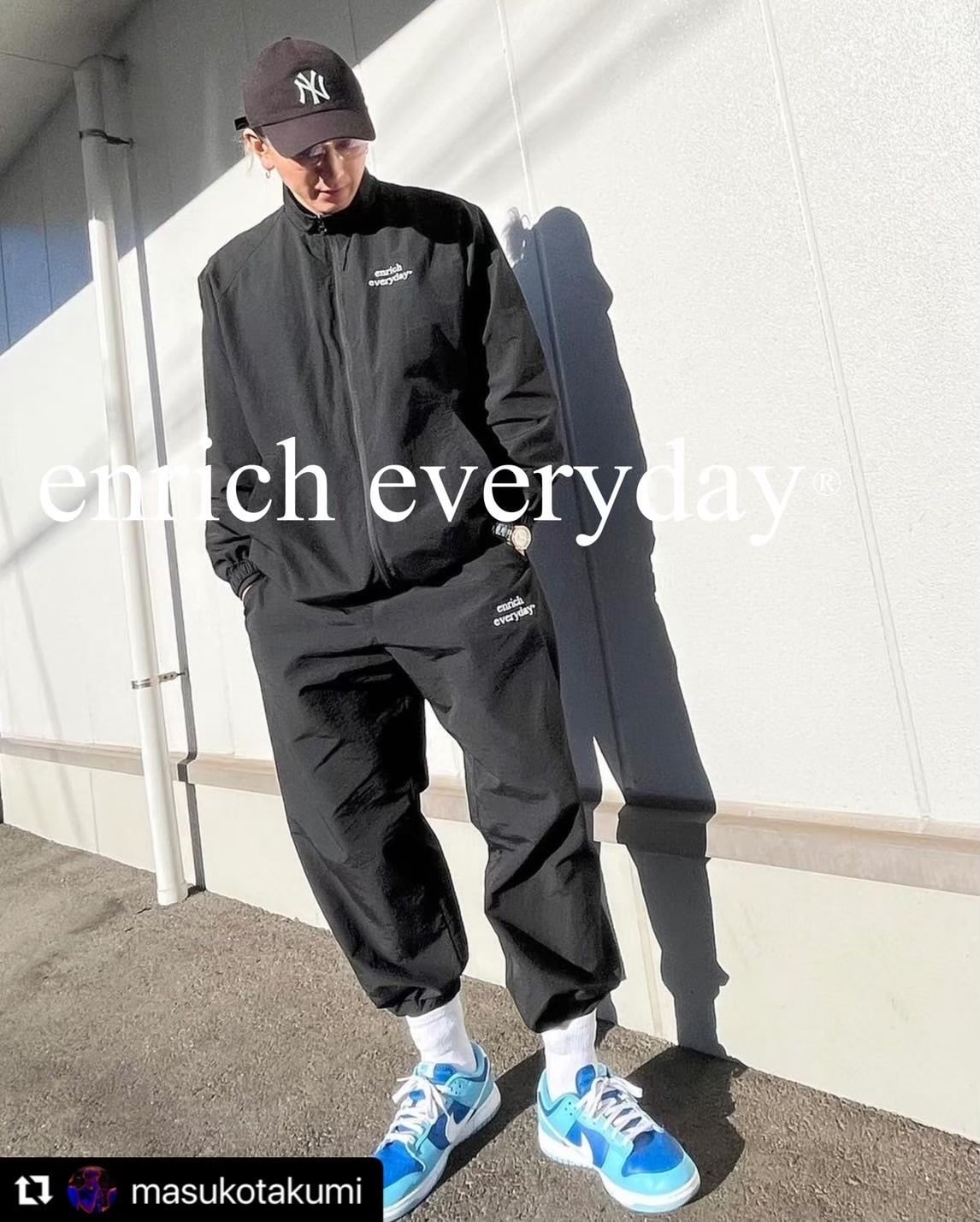 受注生産：3月中お届け予定）（SETUP対応）everyday Nylon Jacket