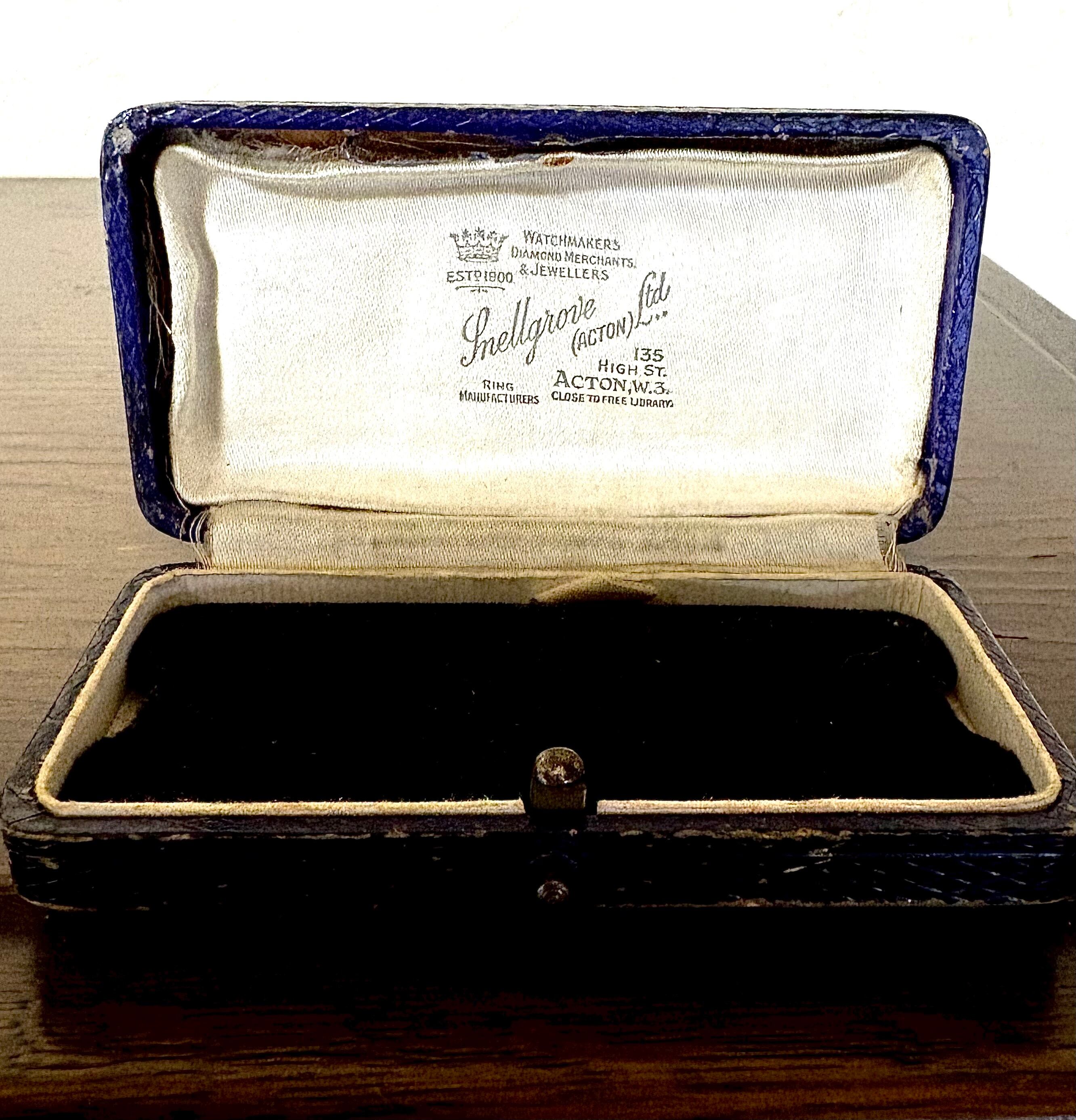 英国アンティーク ジュエリーボックス 2点 SNELLGROVE &PRIMAVESI BROS