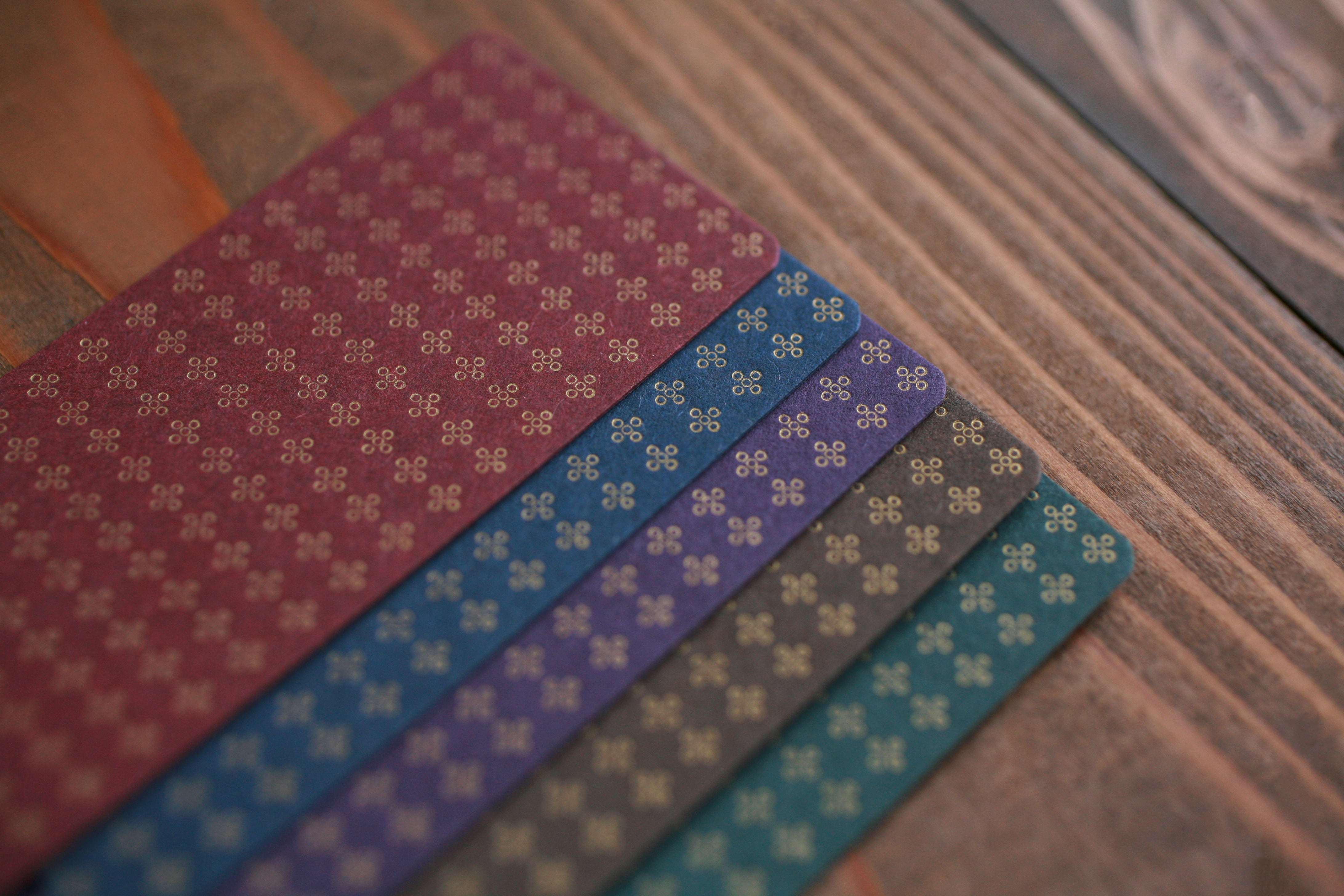 LETTER PRESS INDEX (MINI6） 〔retro pattern series〕 | 廣運舘活版所