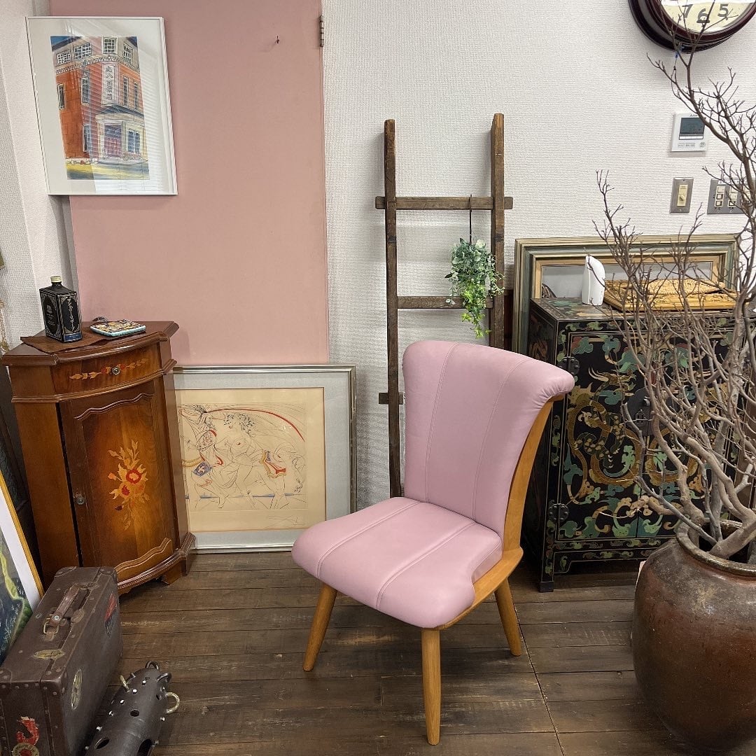 天然木 nagano interior ナガノインテリア 回転椅子 | ahaha-antique