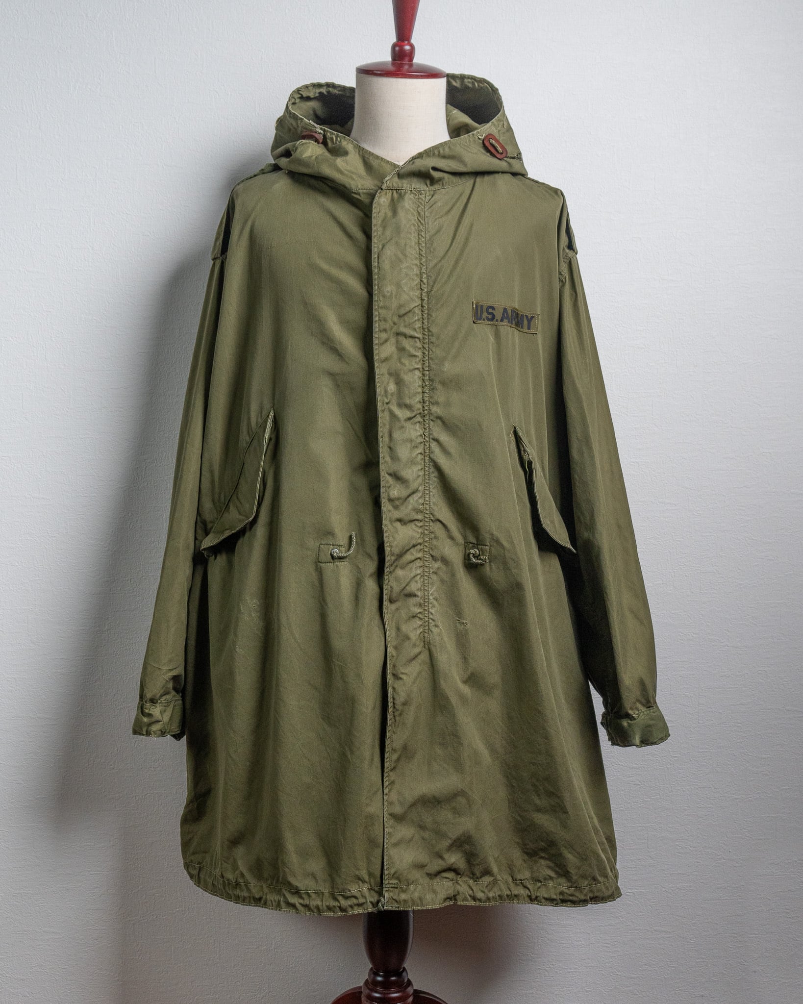 X-LARGE】Aluminum Zipper U.S.Army M-51 Field Parka Shell アメリカ