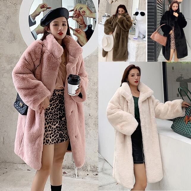 4coror♡ロングフェイクファーコート | loner select（ 韓国