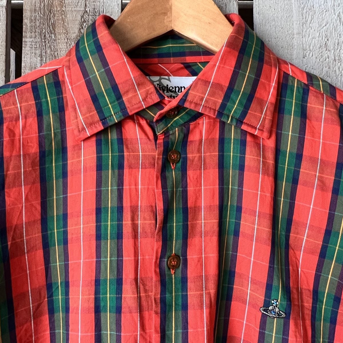 USED】 Vivienne Westwood MAN チェックシャツ / 44 / メンズS
